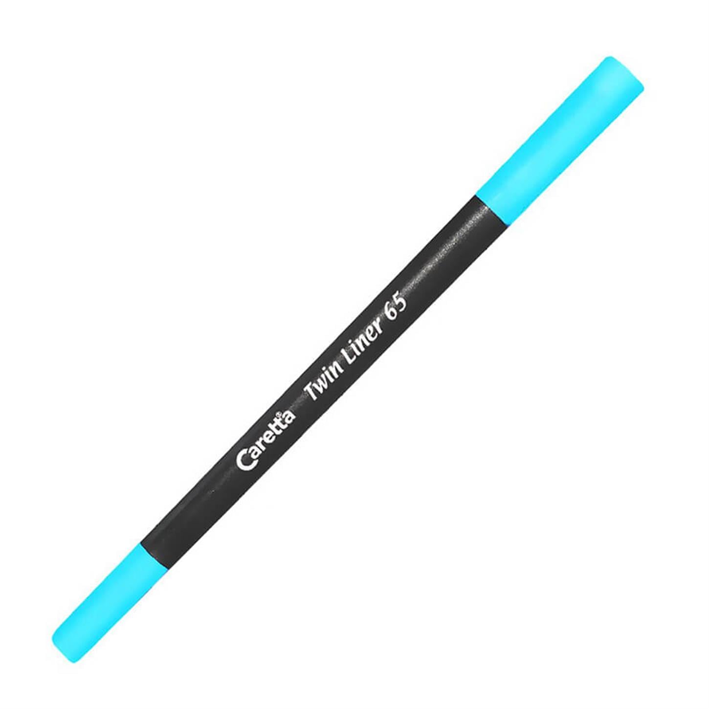 Caretta Twin Liner 0.4mm 1,0mm Kalem Açık Mavi