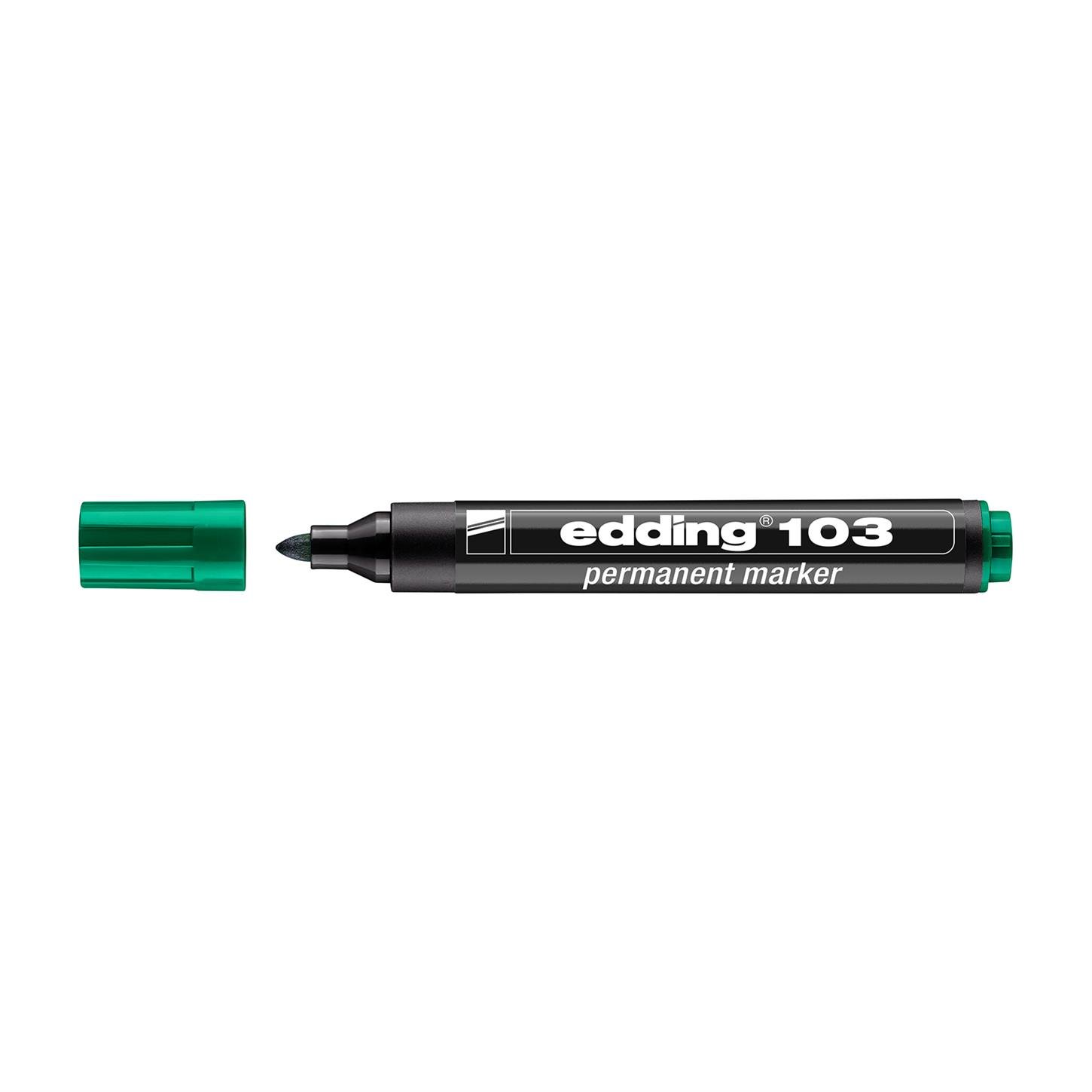 Edding 103 Permanent Markör Yeşil