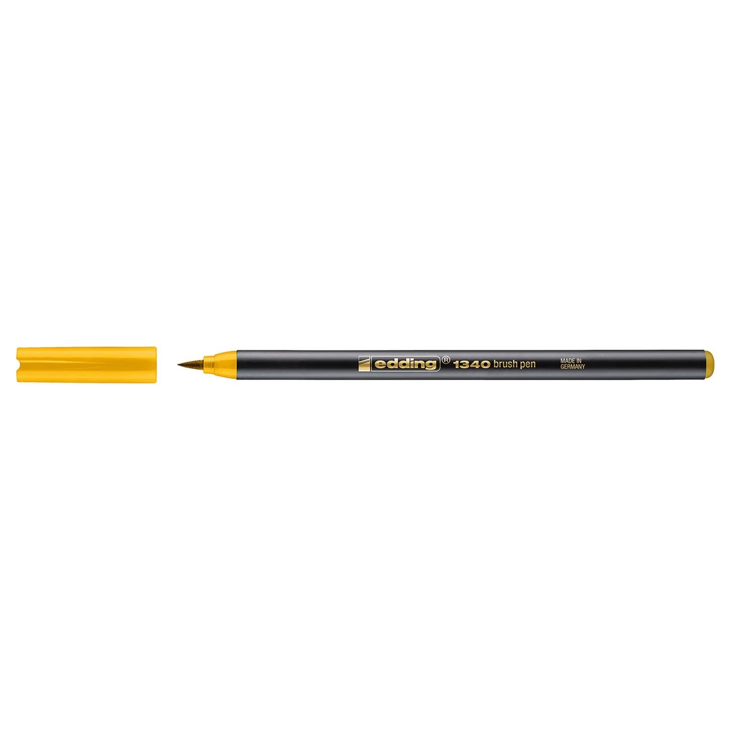 Edding 1340 Fırça Uçlu Keçeli Kalem Papaya