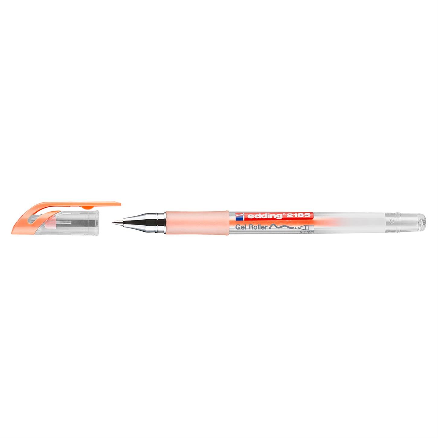Edding 2185 Jel Roller 0.7 mm Uç Pastel Turuncu