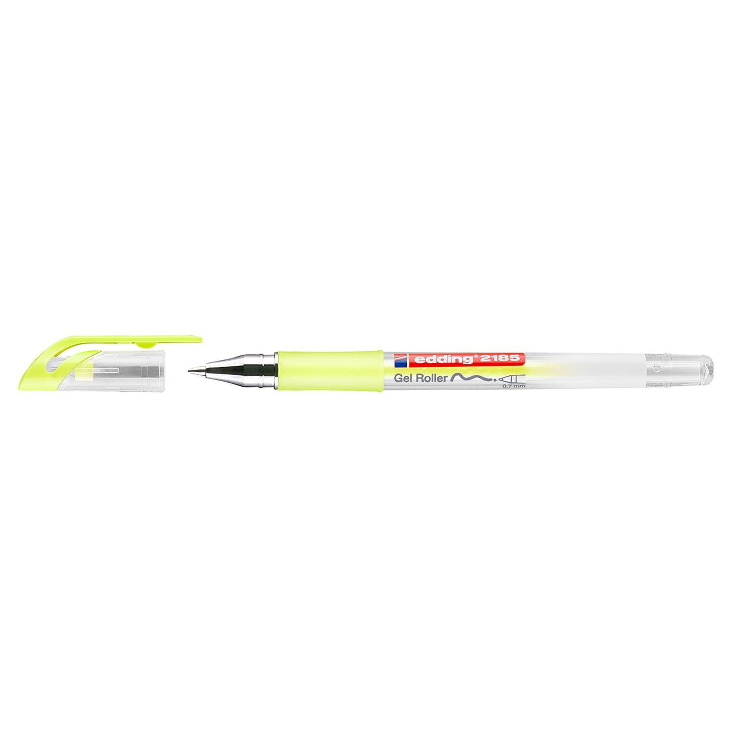 Edding 2185 Jel Roller 0.7 mm Uç Pastel Sarısı