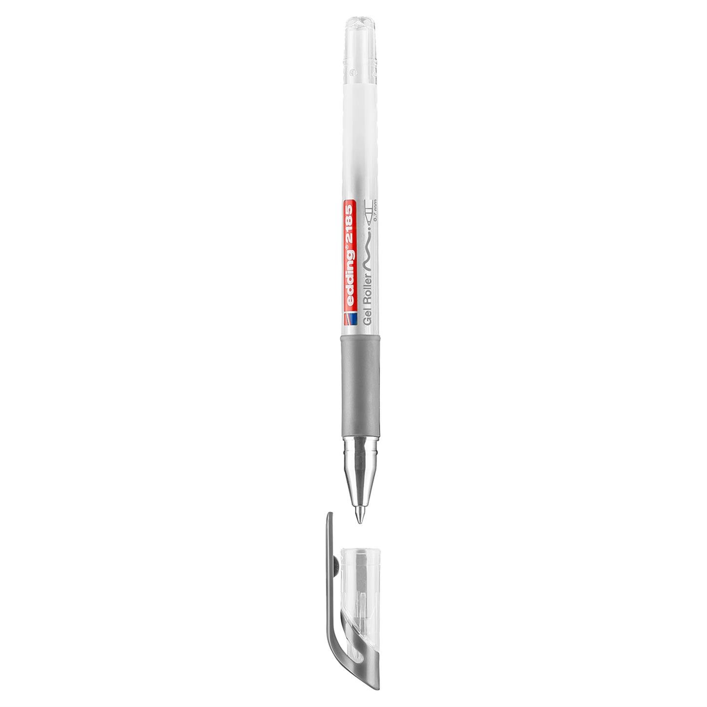 Edding 2185 Jel Roller 0.7 mm Uç Gümüş