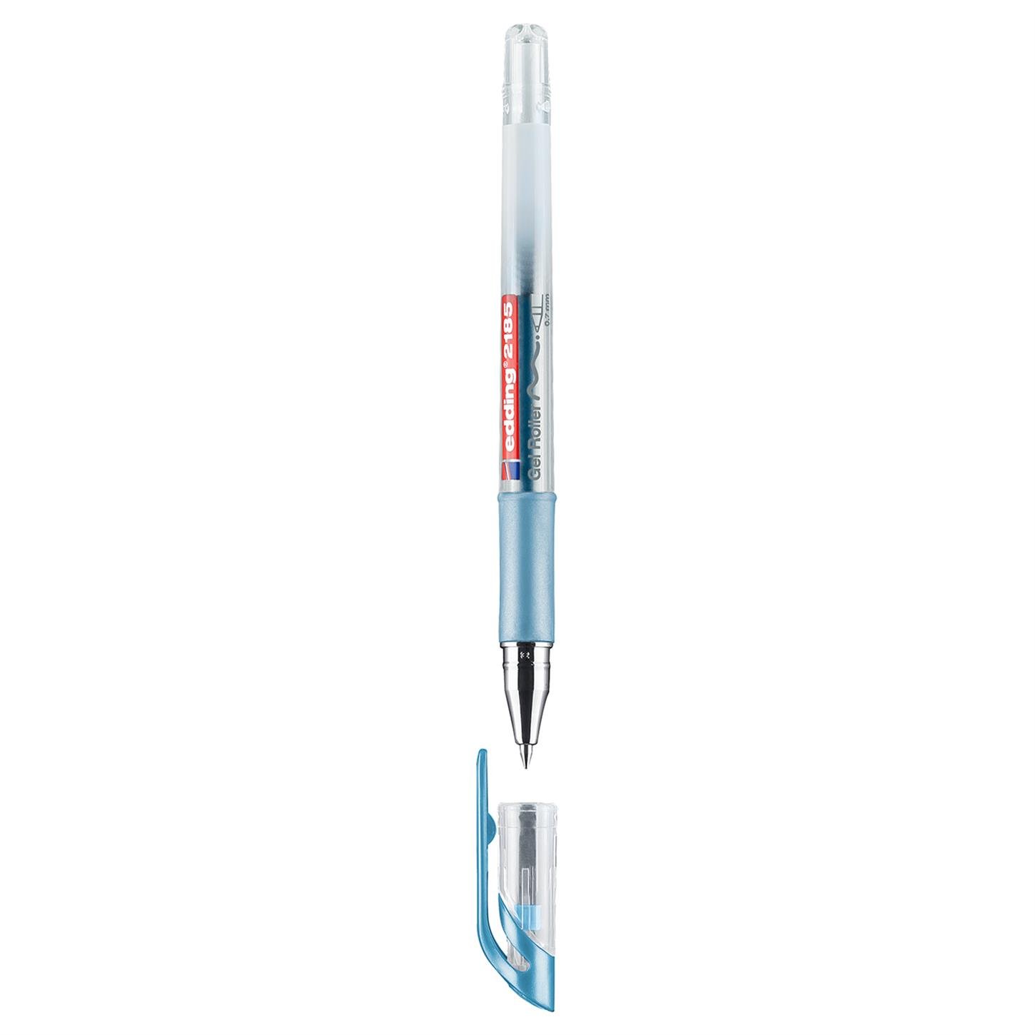 Edding 2185 Jel Roller 0.7 mm Uç Metalik Mavi