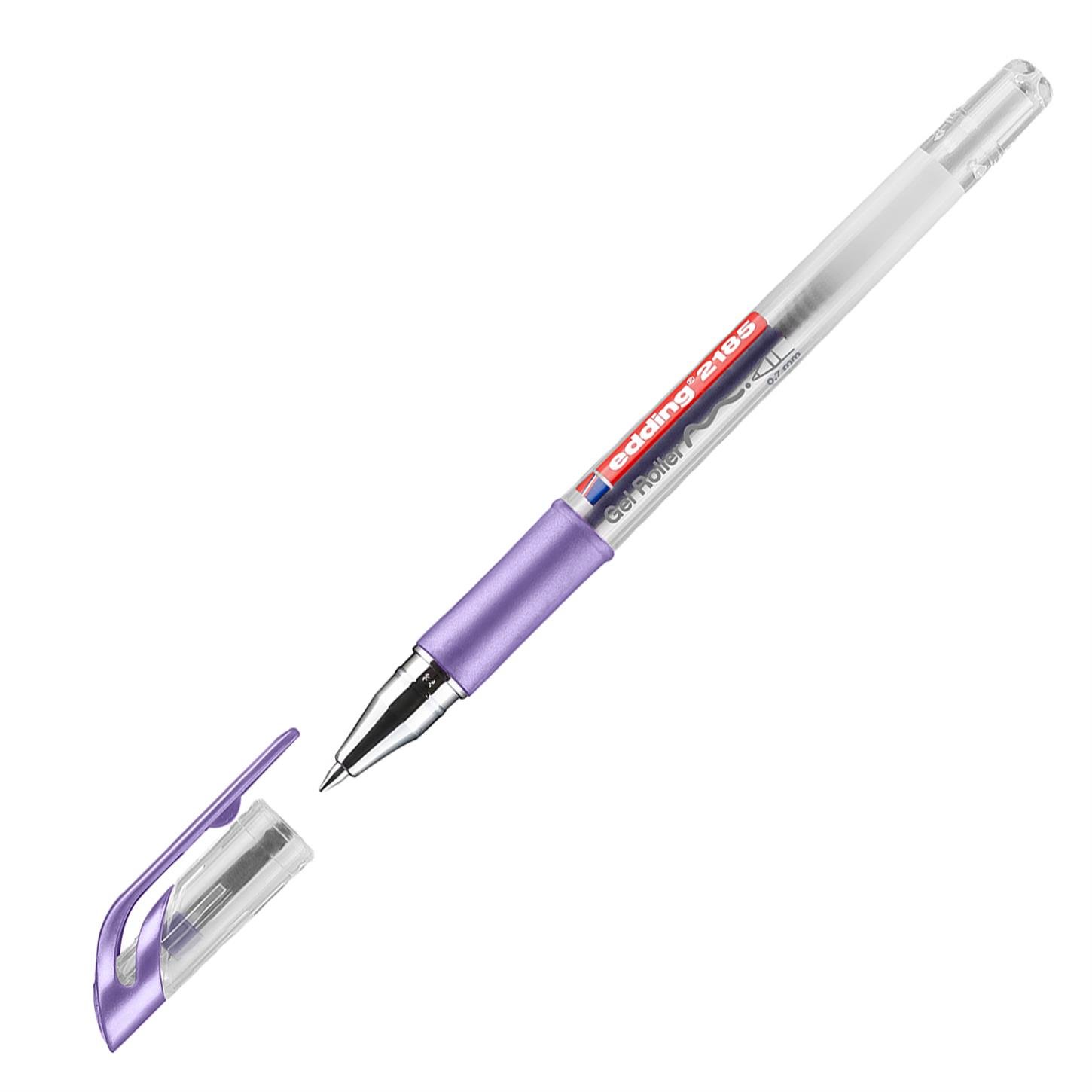 Edding 2185 Jel Roller 0.7 mm Uç Metalik Mor