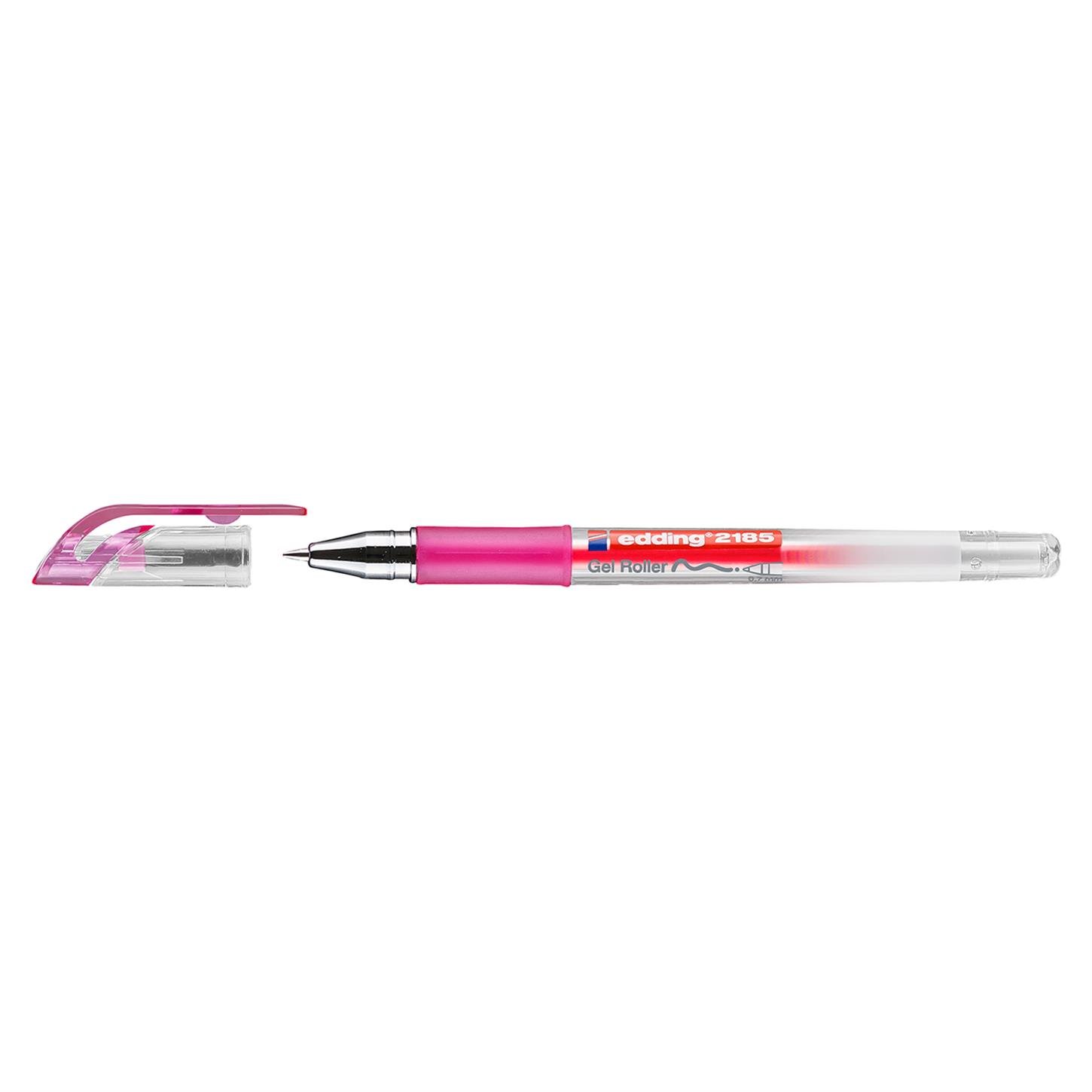 Edding 2185 Jel Roller 0.7 mm Uç Pembe