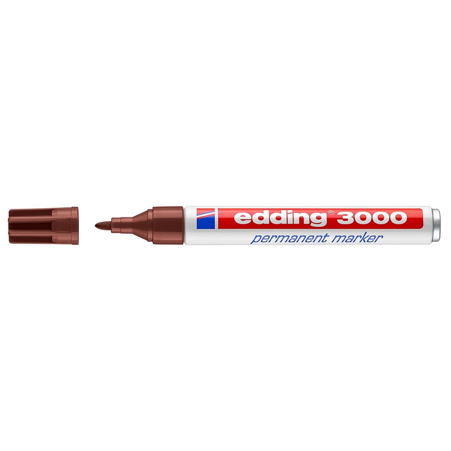 Edding 3000 Permanent Markör, Kahverengi