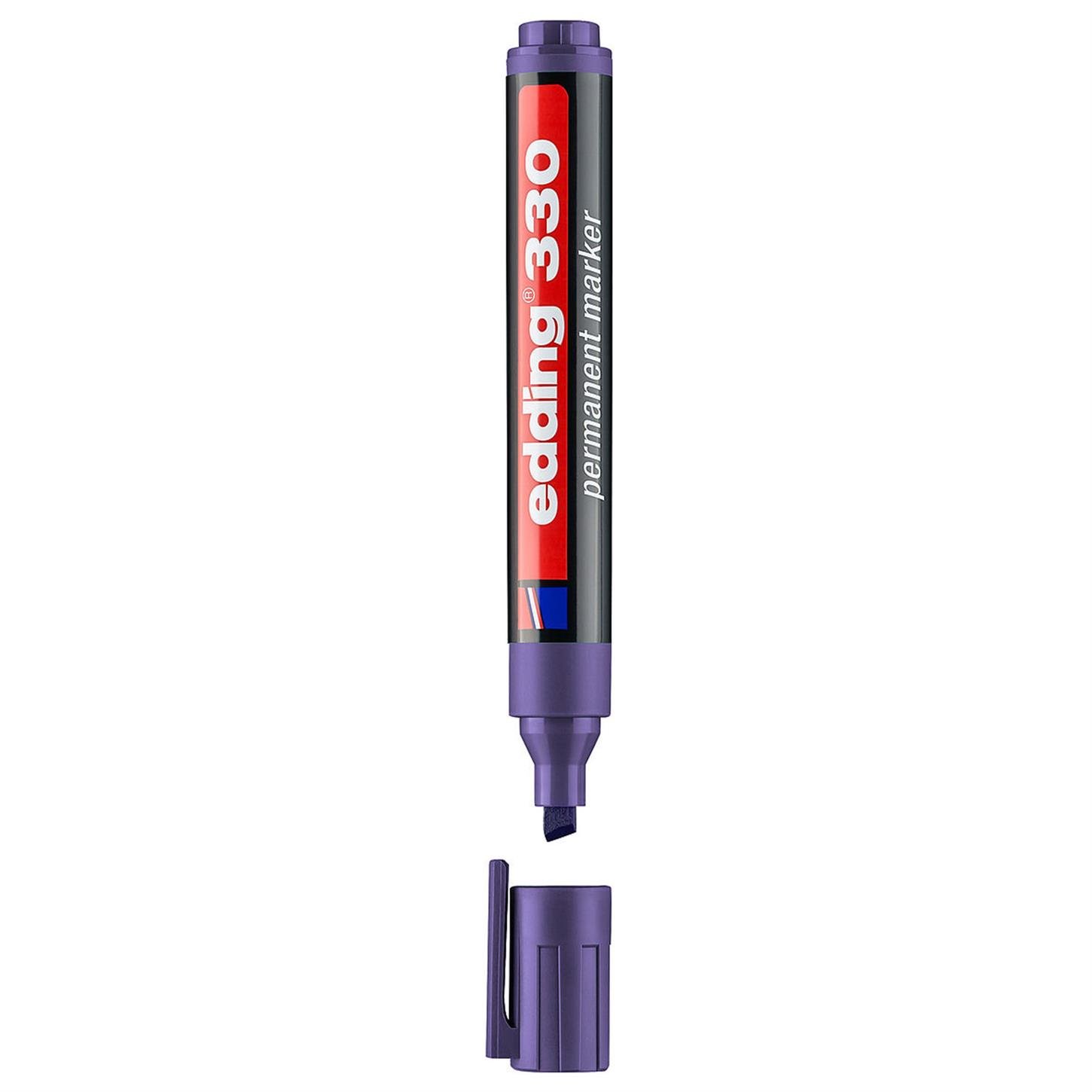 Edding 330 Permanent Marko¨r Kesik uç 1-5 mm Mor