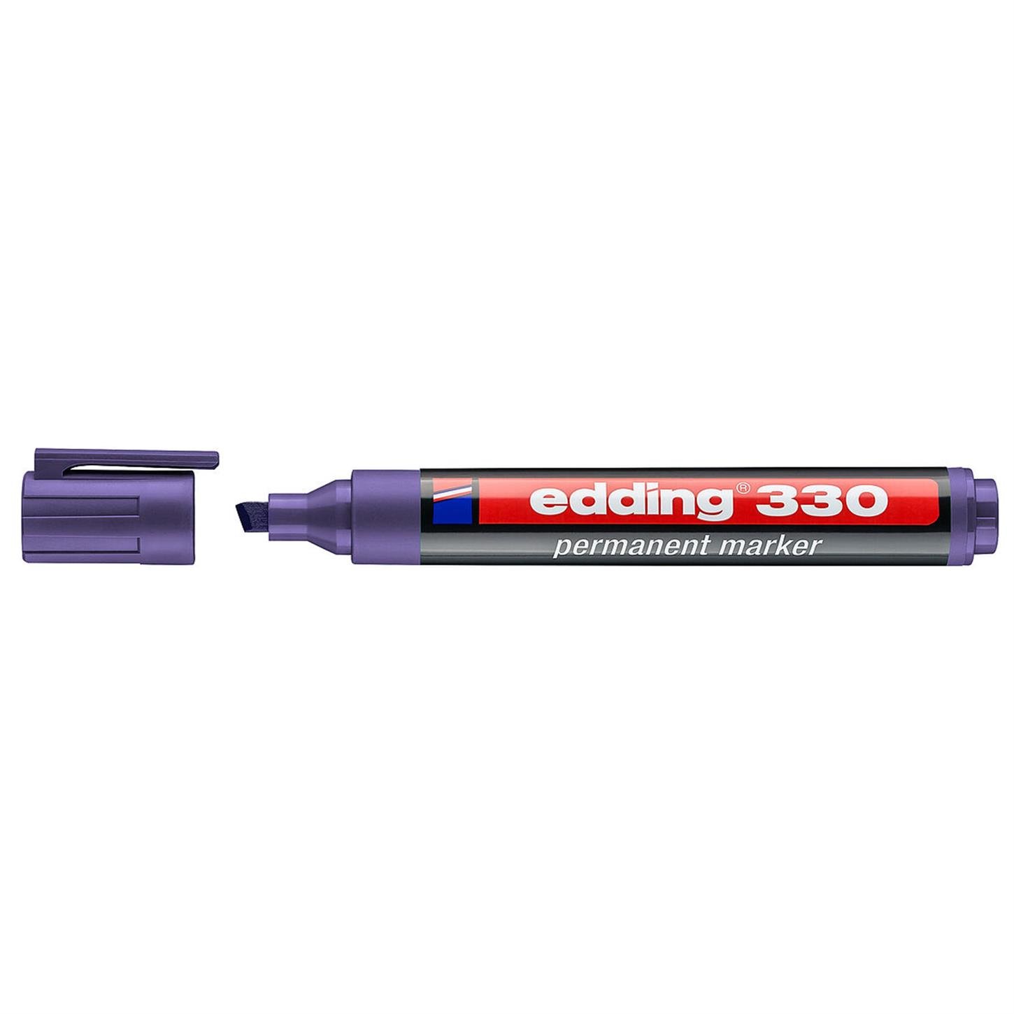 Edding 330 Permanent Marko¨r Kesik uç 1-5 mm Mor