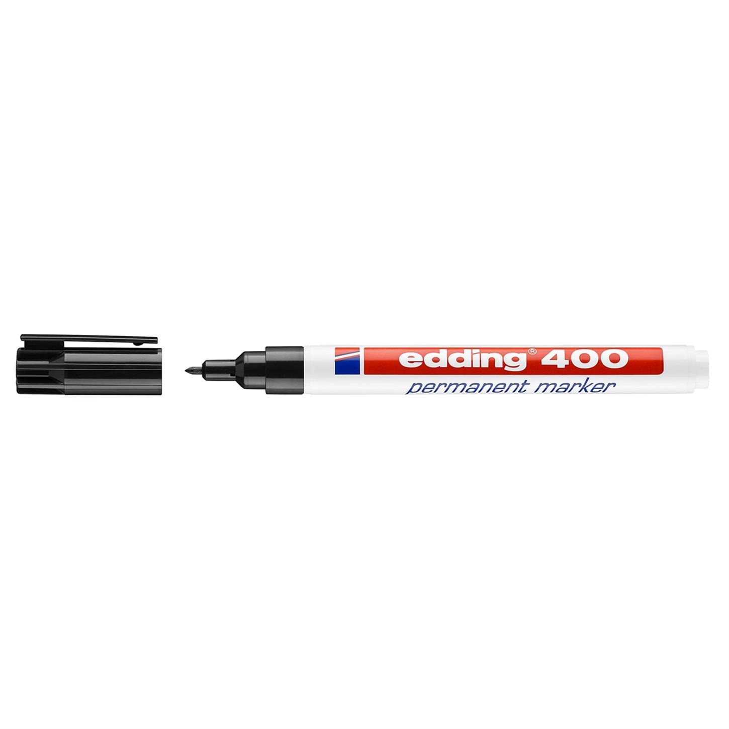 Edding 400 Permanent Markör Yuvarlak Uç 1 mm Syh