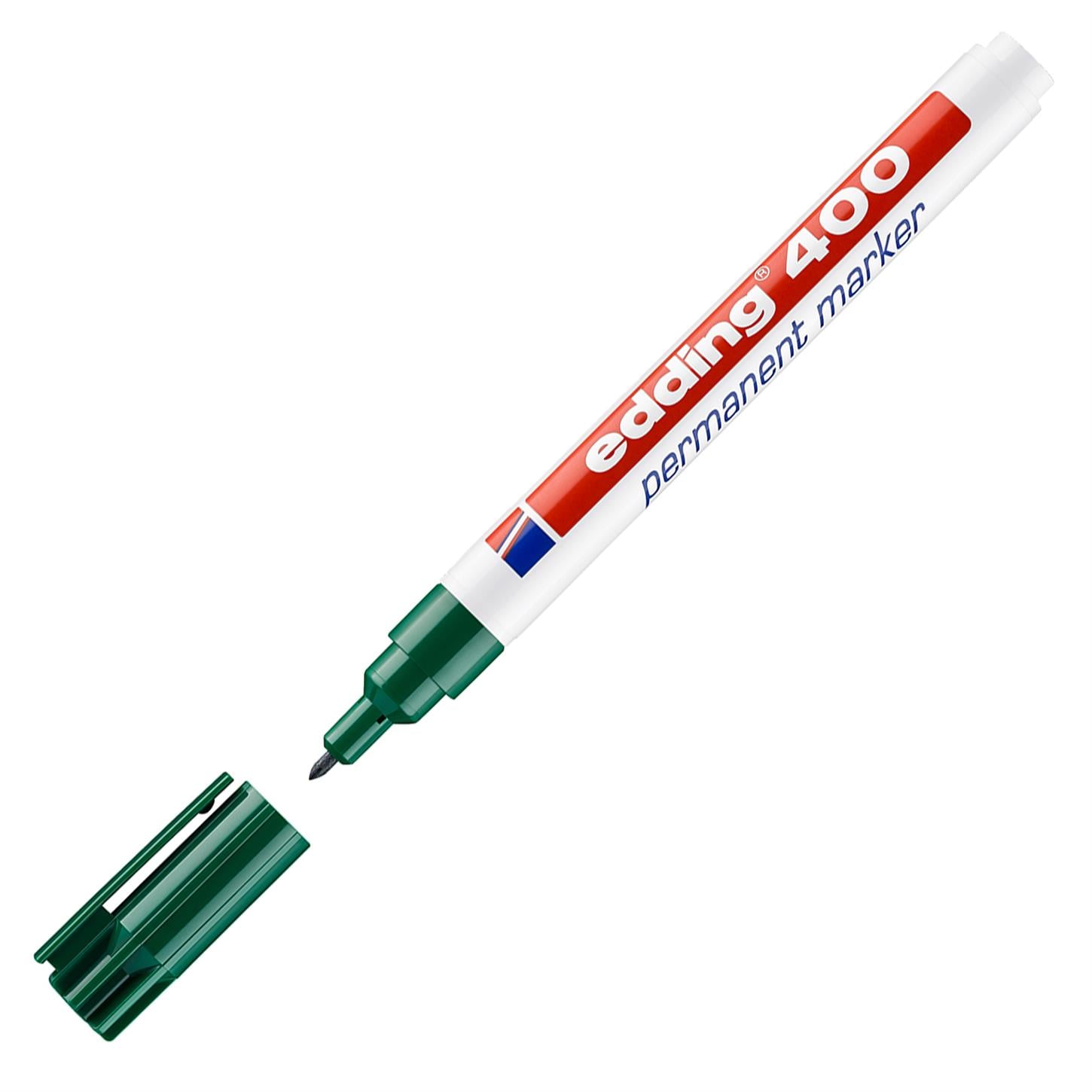 Edding 400 Permanent Markör Yuvarlak Uç 1 mm Yşl