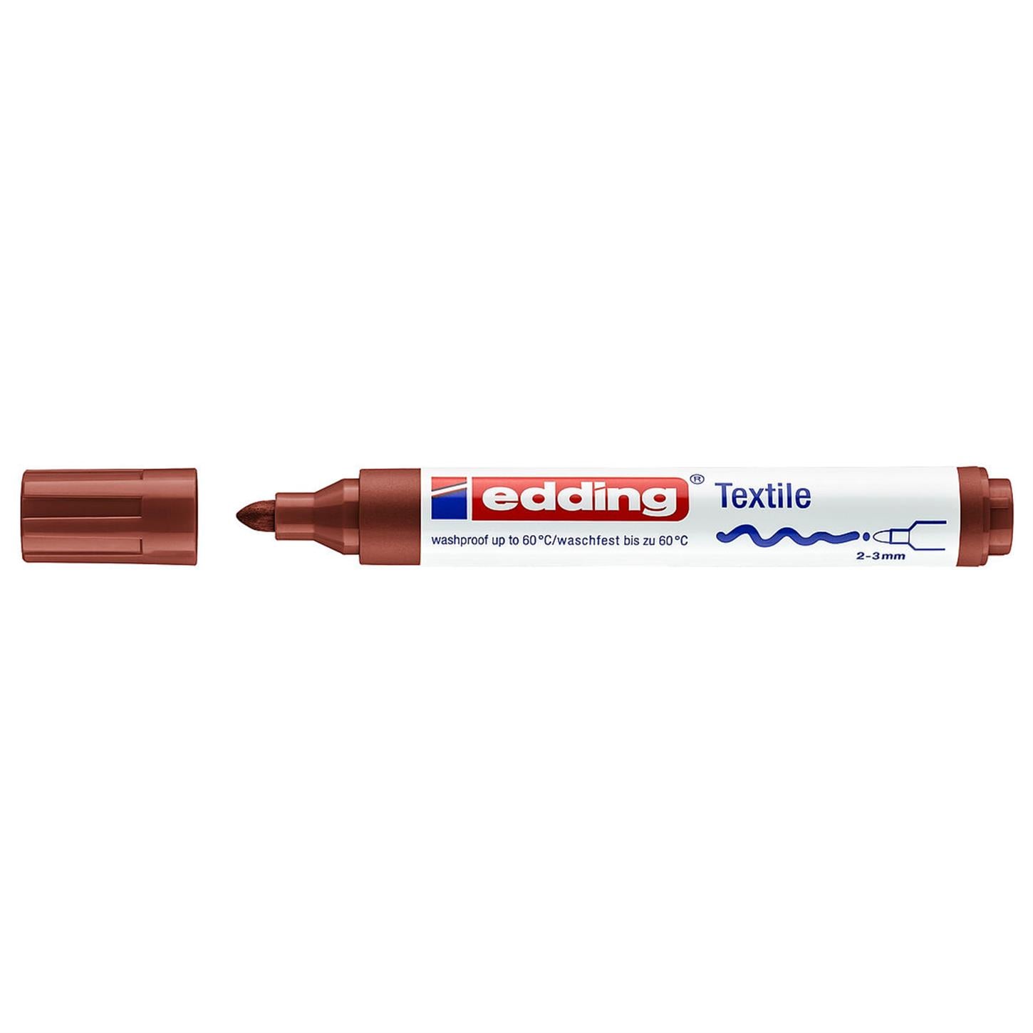 Edding 4500 Tekstil Markörü Yuvarlak Uç 2-3 mm Kah