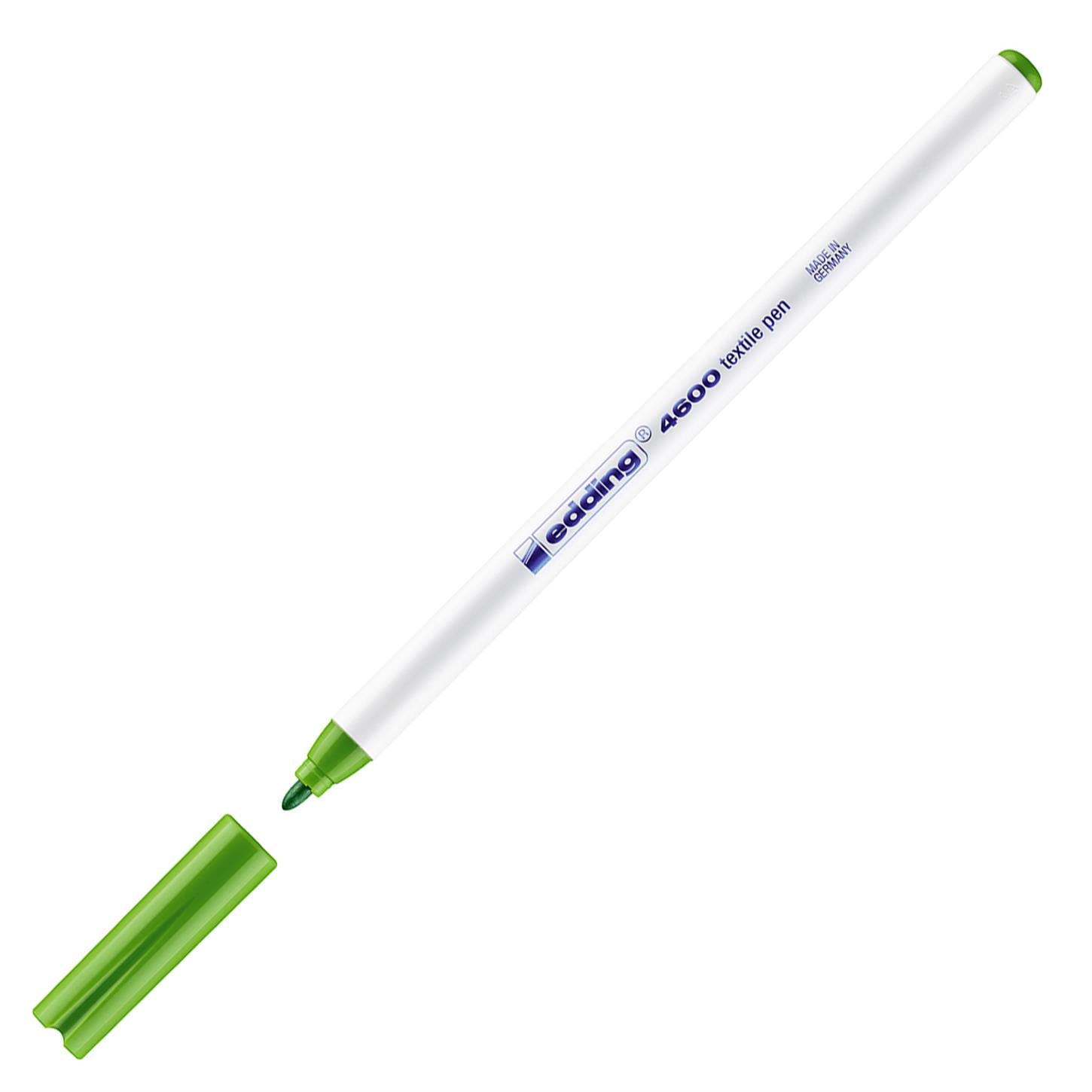Edding 4600 Tekstil Kalemi Yuvarlak Uç 1 mm Açık Y