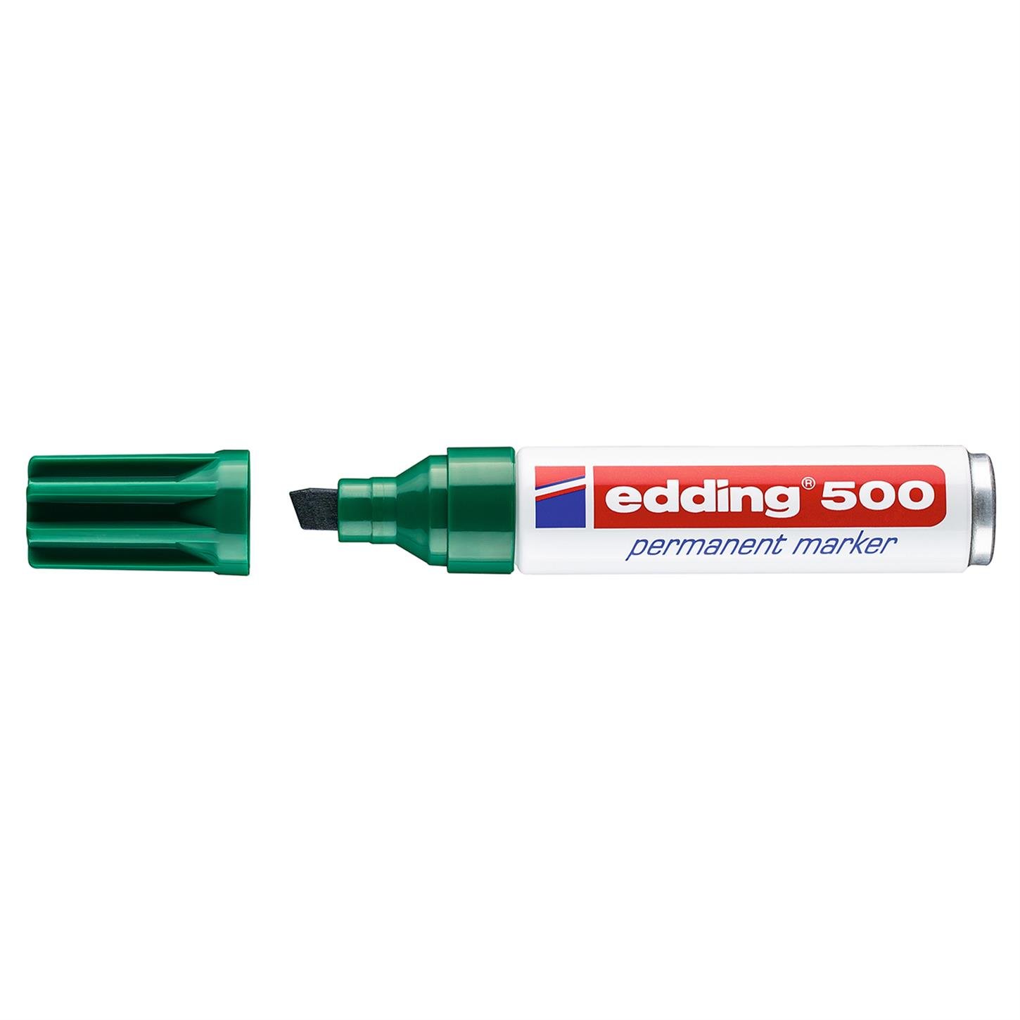 Edding 500 Permanent Markör Kesik Uç 2-7 mm Yeşil