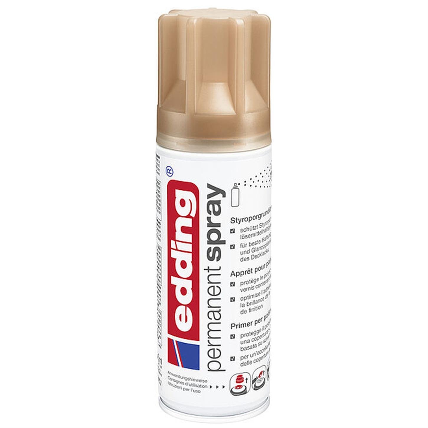 Edding 5200 Permanent Sprey Strafor Astarı Vanilya