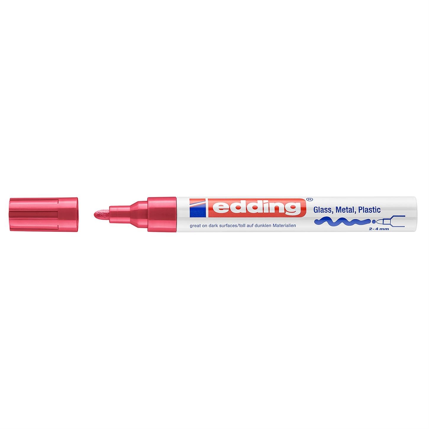 Edding 750 Hobi Sanat Kalemi, Kırmıızı