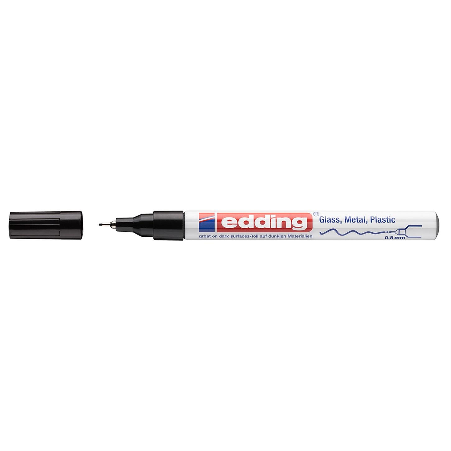 Edding 780 Hobi Sanat Kalemi 0.8 mm Uç Siyah