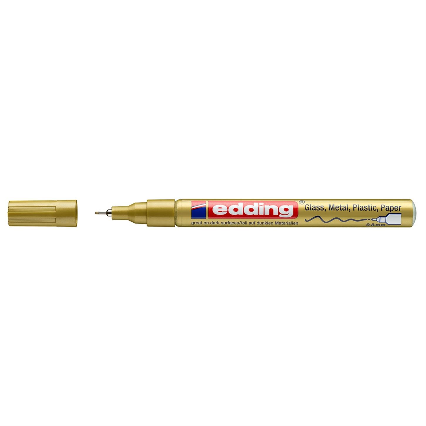 Edding 780 Hobi Sanat Kalemi 0.8 mm Uç Altın
