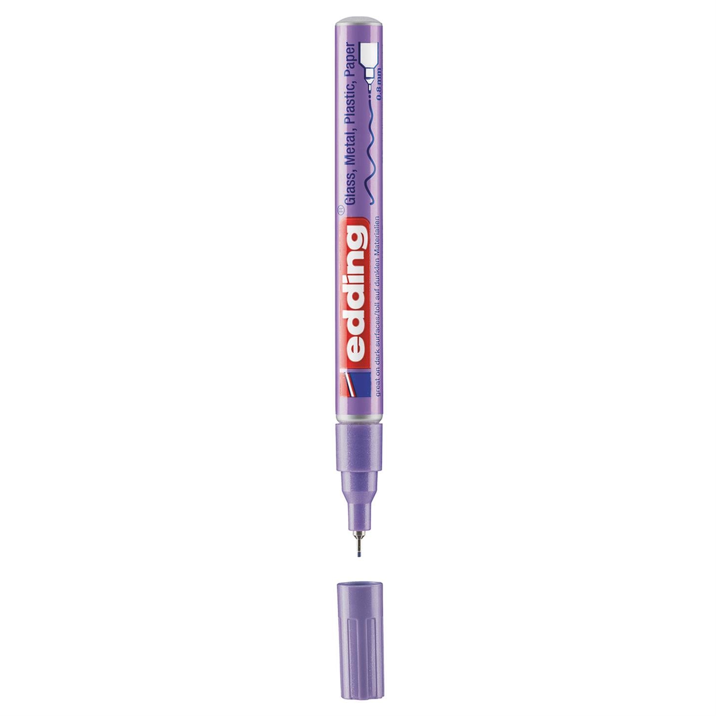 Edding 780 Hobi Sanat Kalemi 0.8 mm Uç Metalik Mor