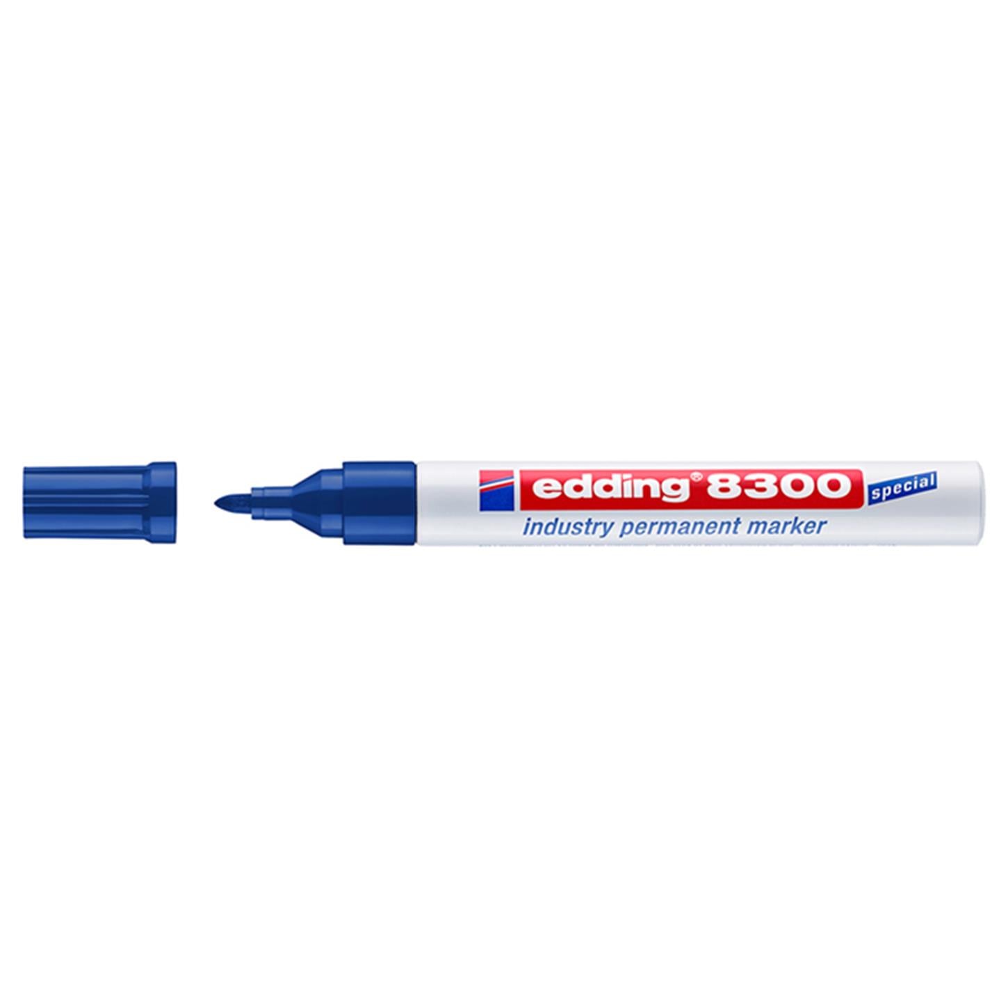 Edding 8300 Endüstri Permanent Markör, Mavi
