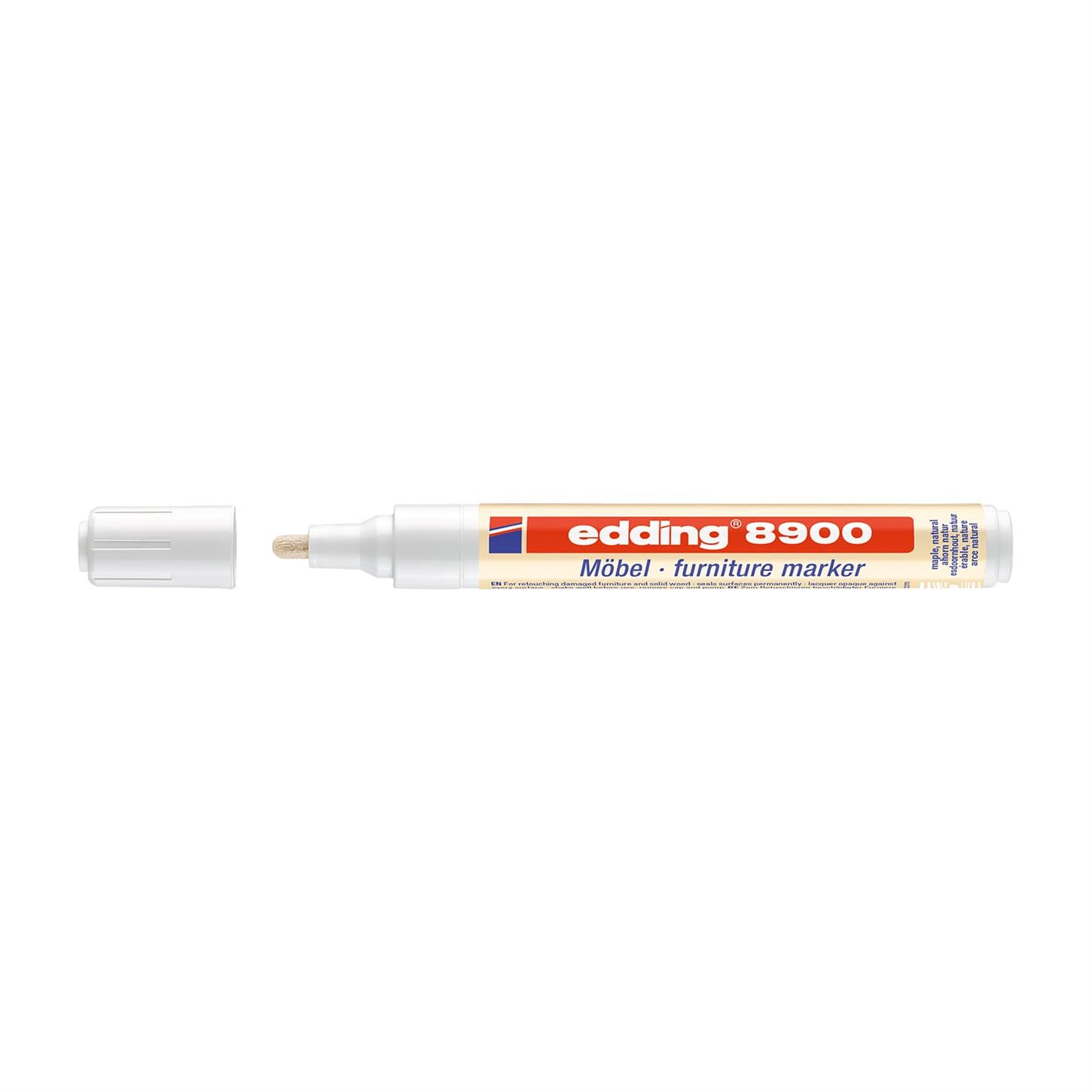 Edding 8900 Mobilya Rötuş Kalemi Yuvarlak Uç 1.5-2 mm Akça Ağaç Doğal(623)