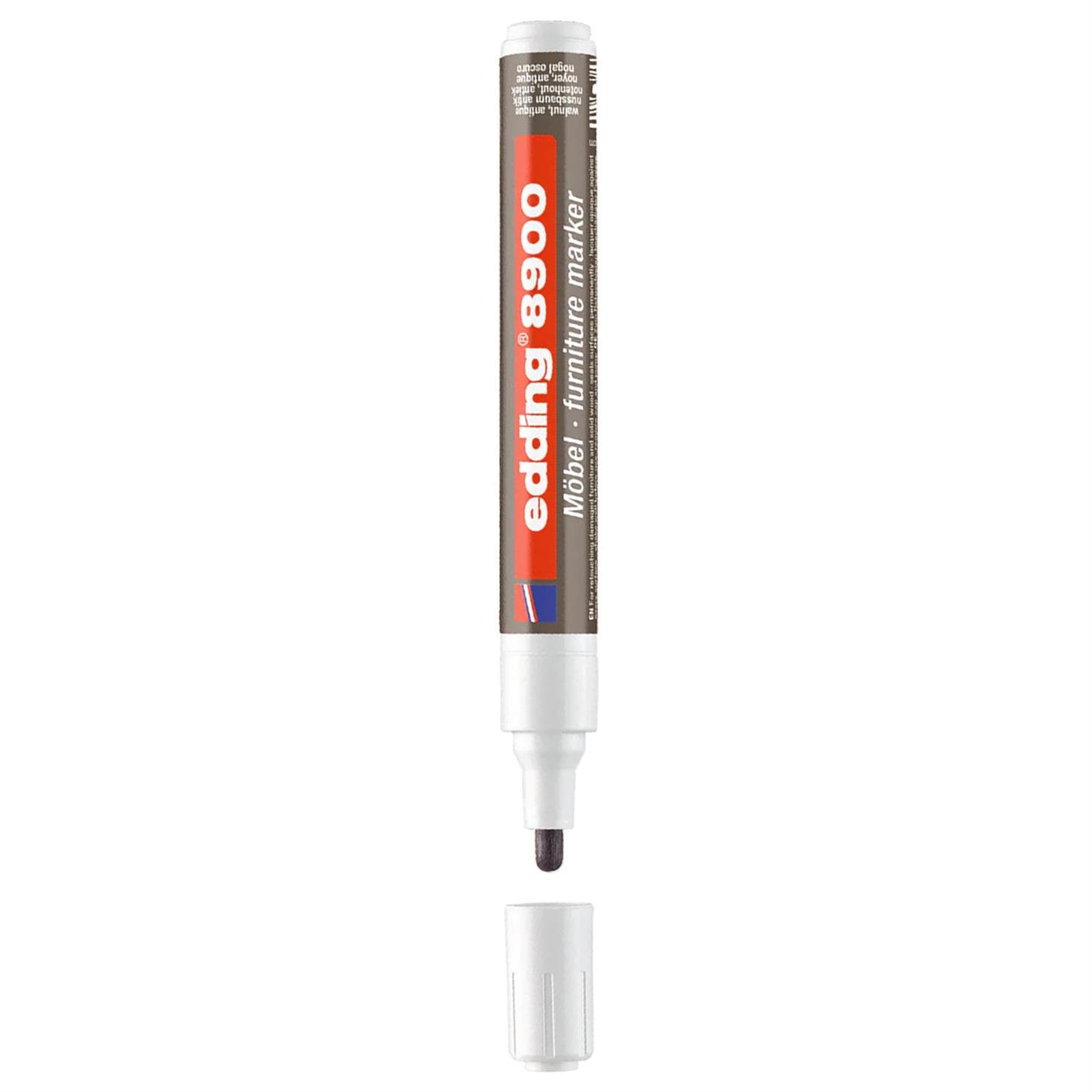 Edding 8900 Mobilya Rötuş Kalemi Yuvarlak Uç 1.5-2 mm Ceviz Ağacı Antik(618)