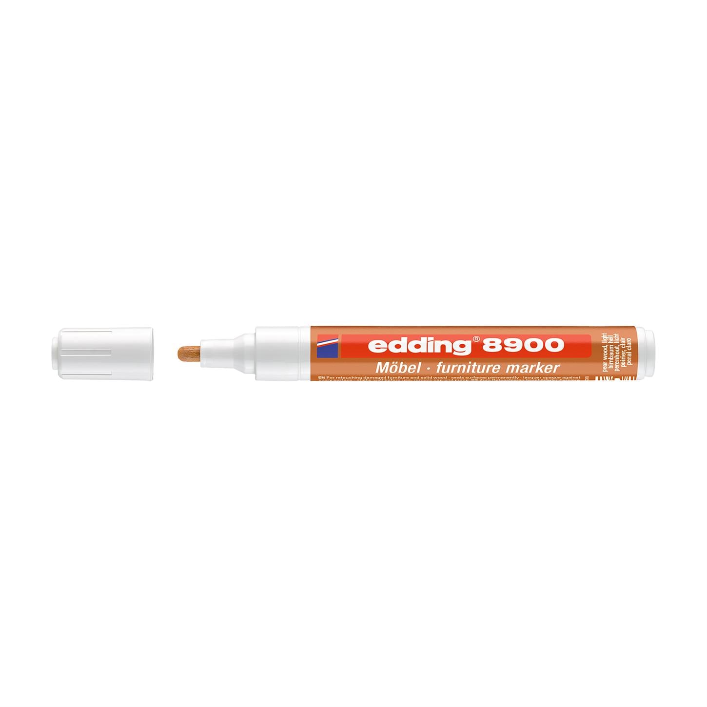 Edding 8900 Mobilya Rötuş Kalemi Yuvarlak Uç 1.5-2 mm Armut Ağacı Açık(613)