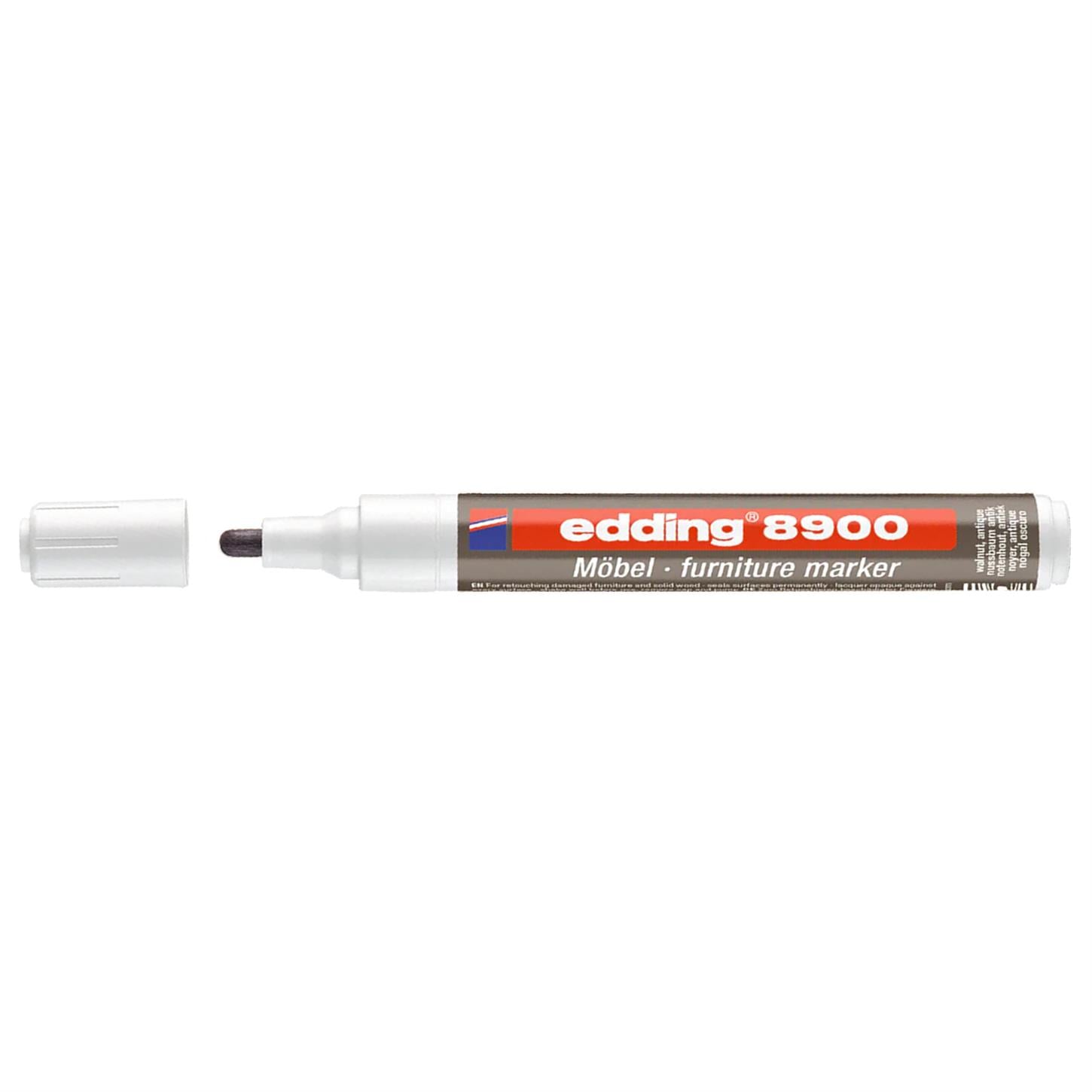 Edding 8900 Mobilya Rötuş Kalemi Yuvarlak Uç 1.5-2 mm Ceviz Ağacı Antik(618)