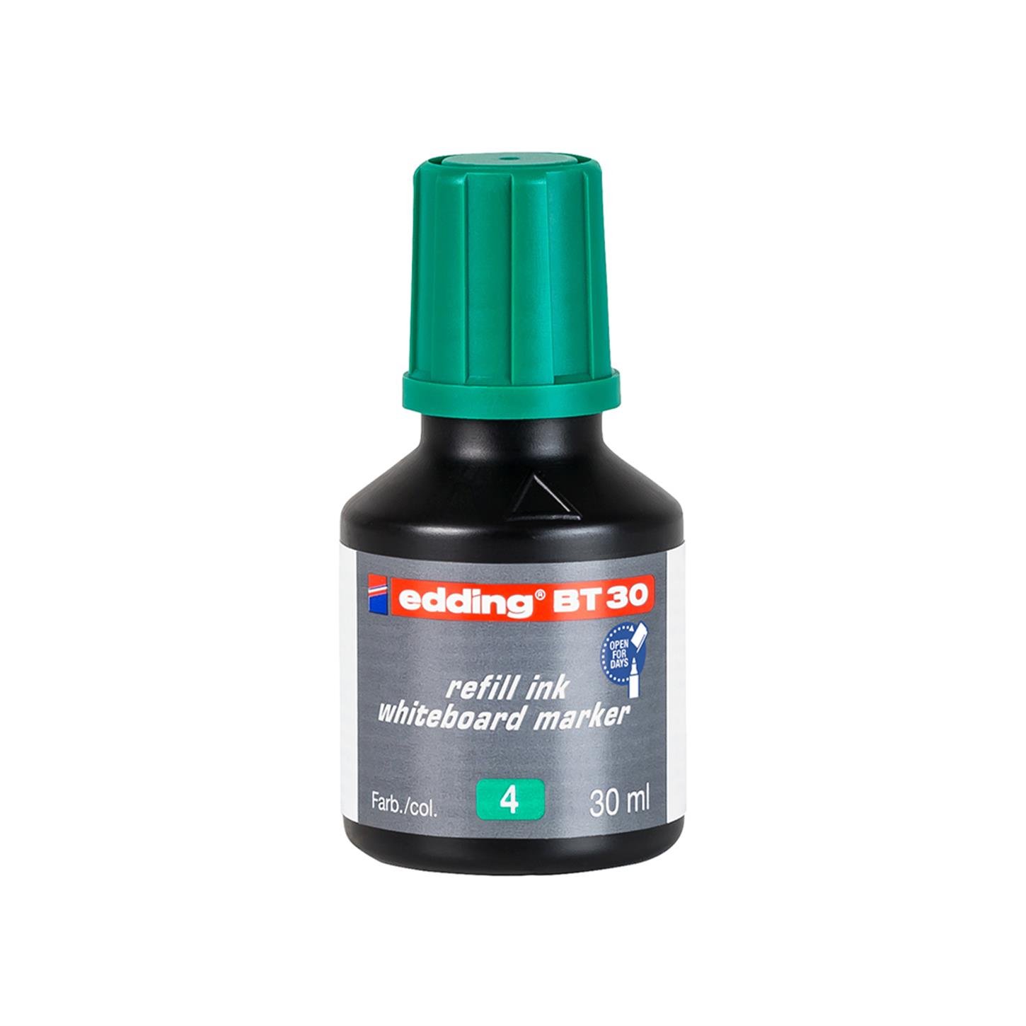 Edding Bt 30 Beyaz Yazı Tahtası Kalemi Yedek Mürekebi 30 ml Yeşil