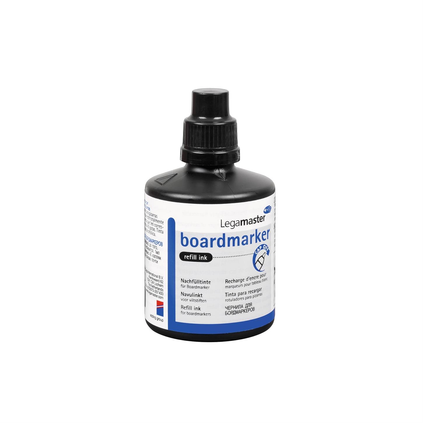 Edding legamaster Beyaz Yazı Tahtası Kalemi Yedek  Mürekkebi 100 ml Siyah