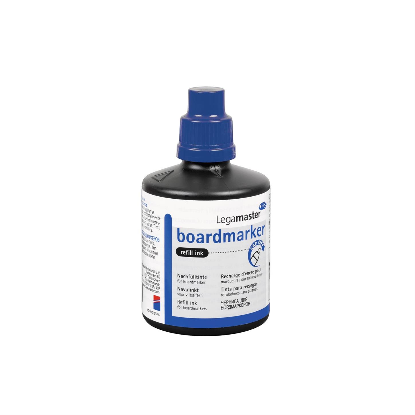 Edding legamaster Beyaz Yazı Tahtası Kalemi Yedek  Mürekkebi 100 ml Mavi