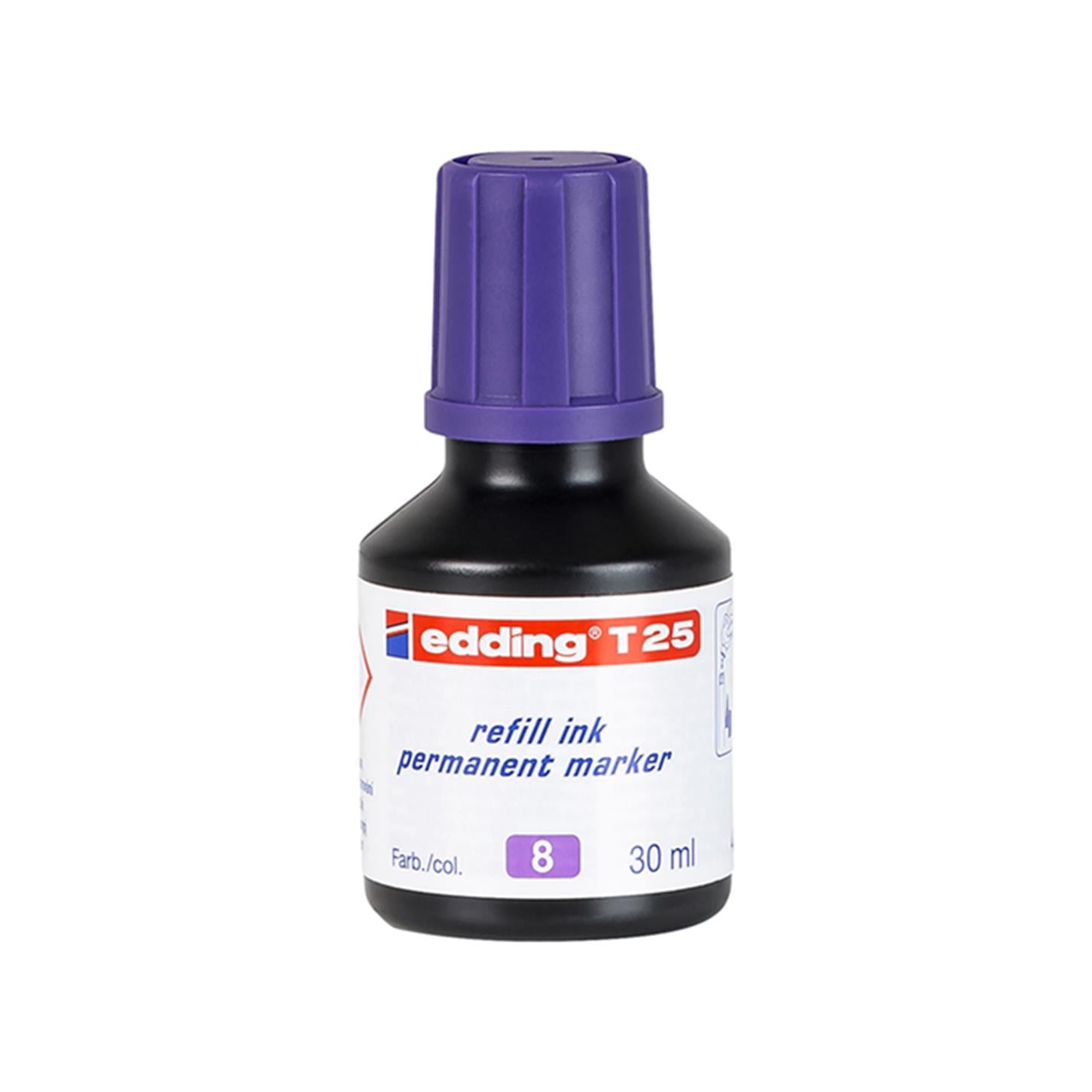 Edding T 25 Yedek Mürekkep, Mor