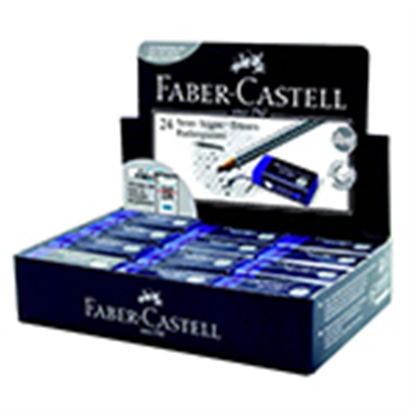 Faber Castel 7170 Sınav Silgisi, Mavi, 24lü