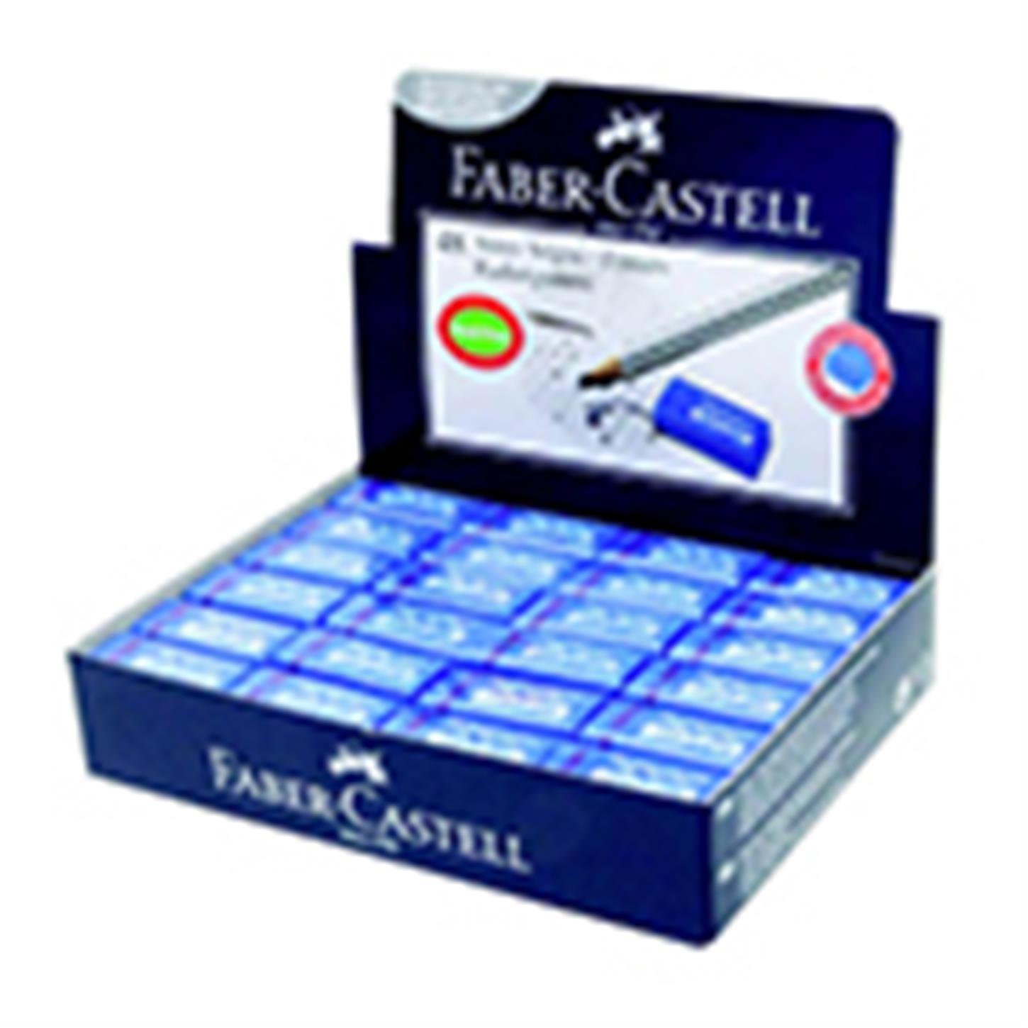 Faber Castel 7214 Sınav Silgisi, Mavi, 48li