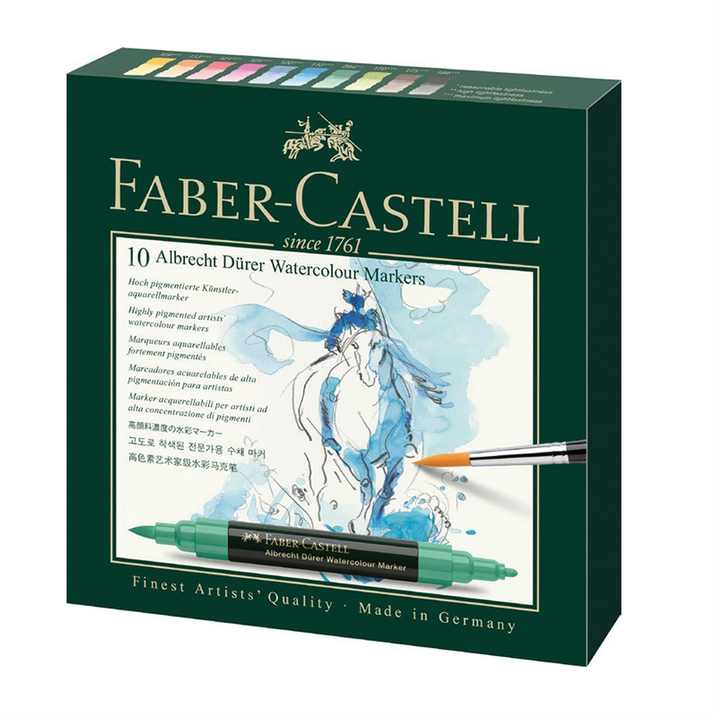 Faber Castel Albrecht Dürer Sulu Boya Markörü 10lu