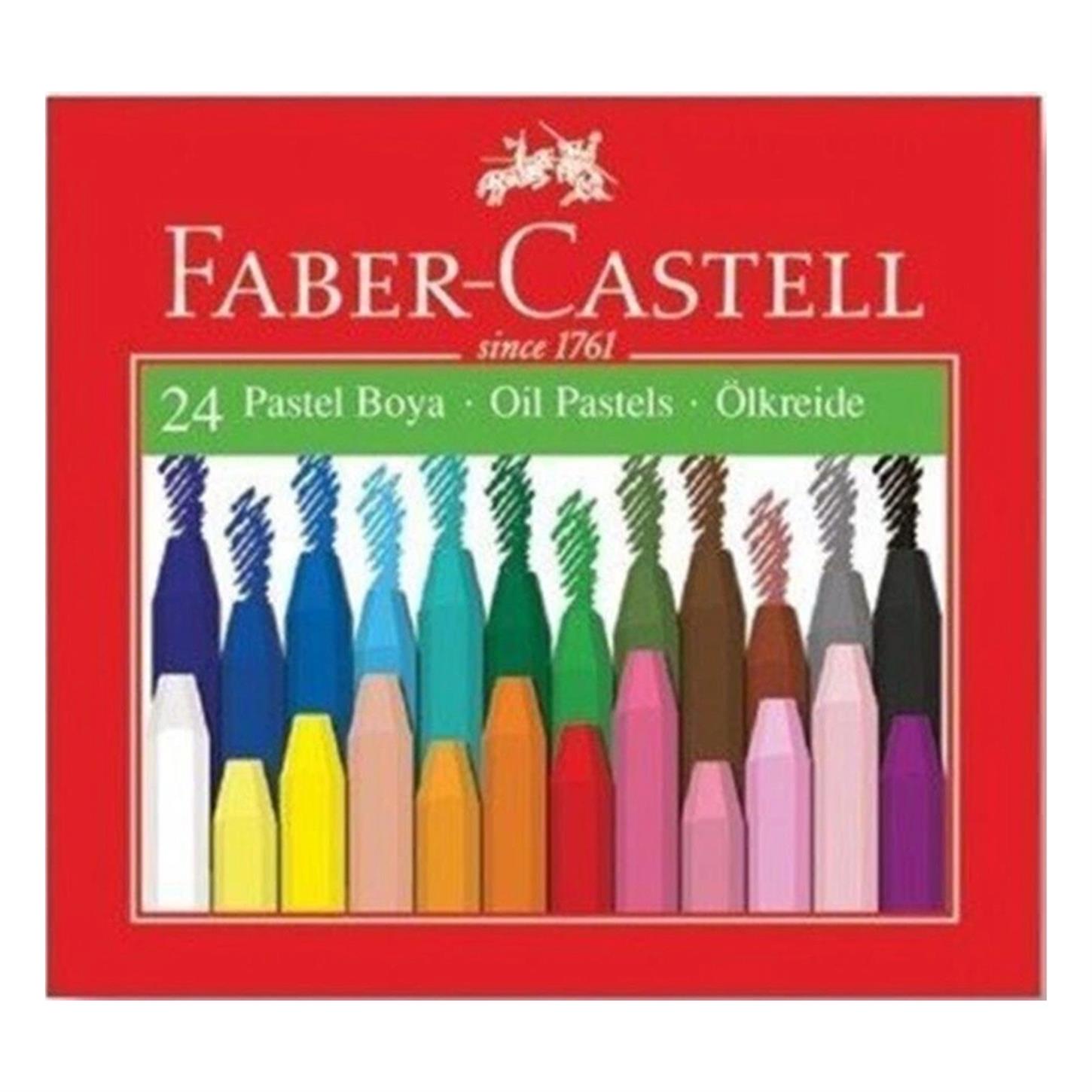 Faber Castel Pastel Boya, Karton Kutu, 24lü