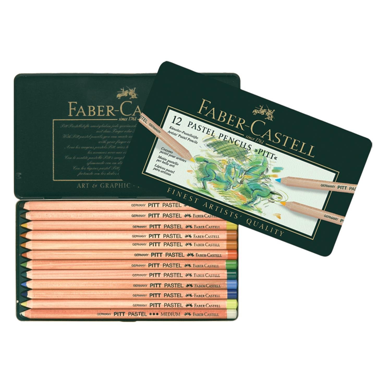 Faber Castel Pitt Pastel Boya Kalemi, 12li