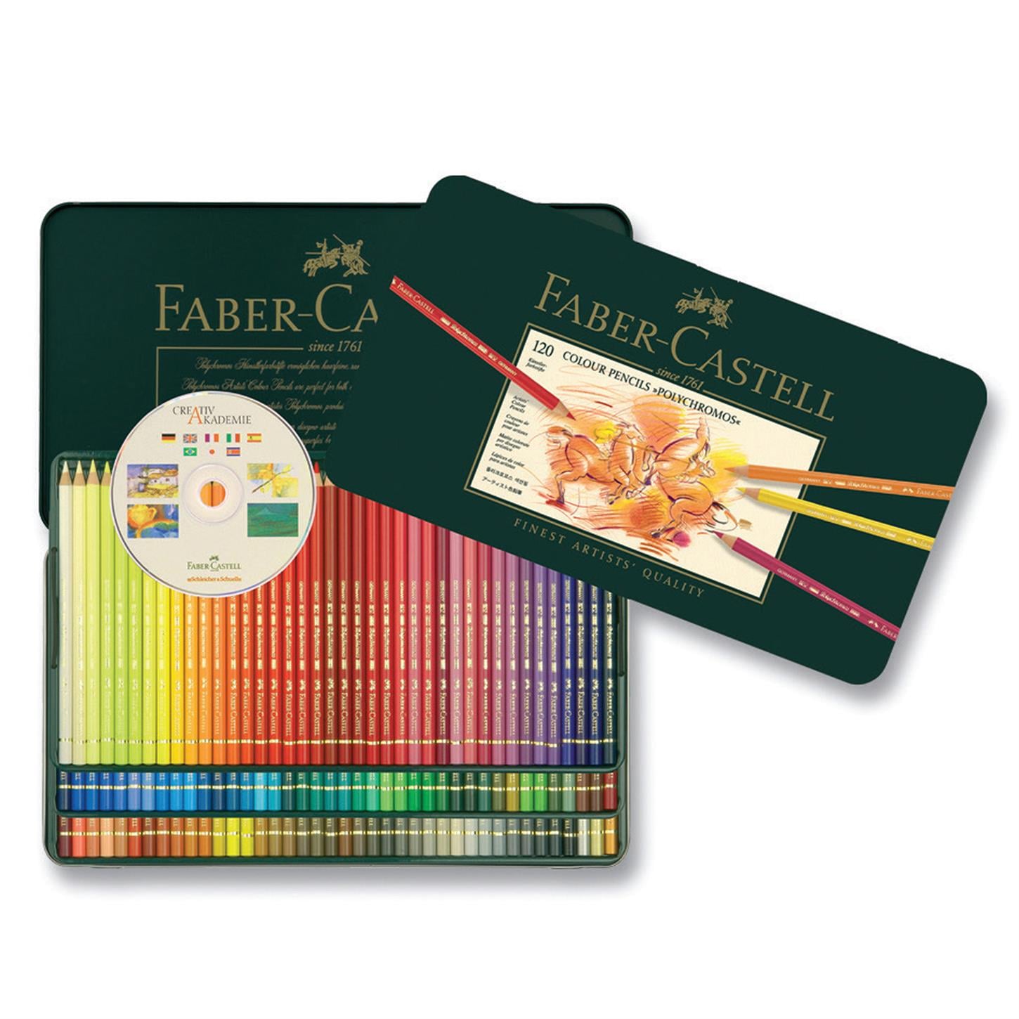 Faber Castel Polychromos Kuru Boya Kalemi, 120li