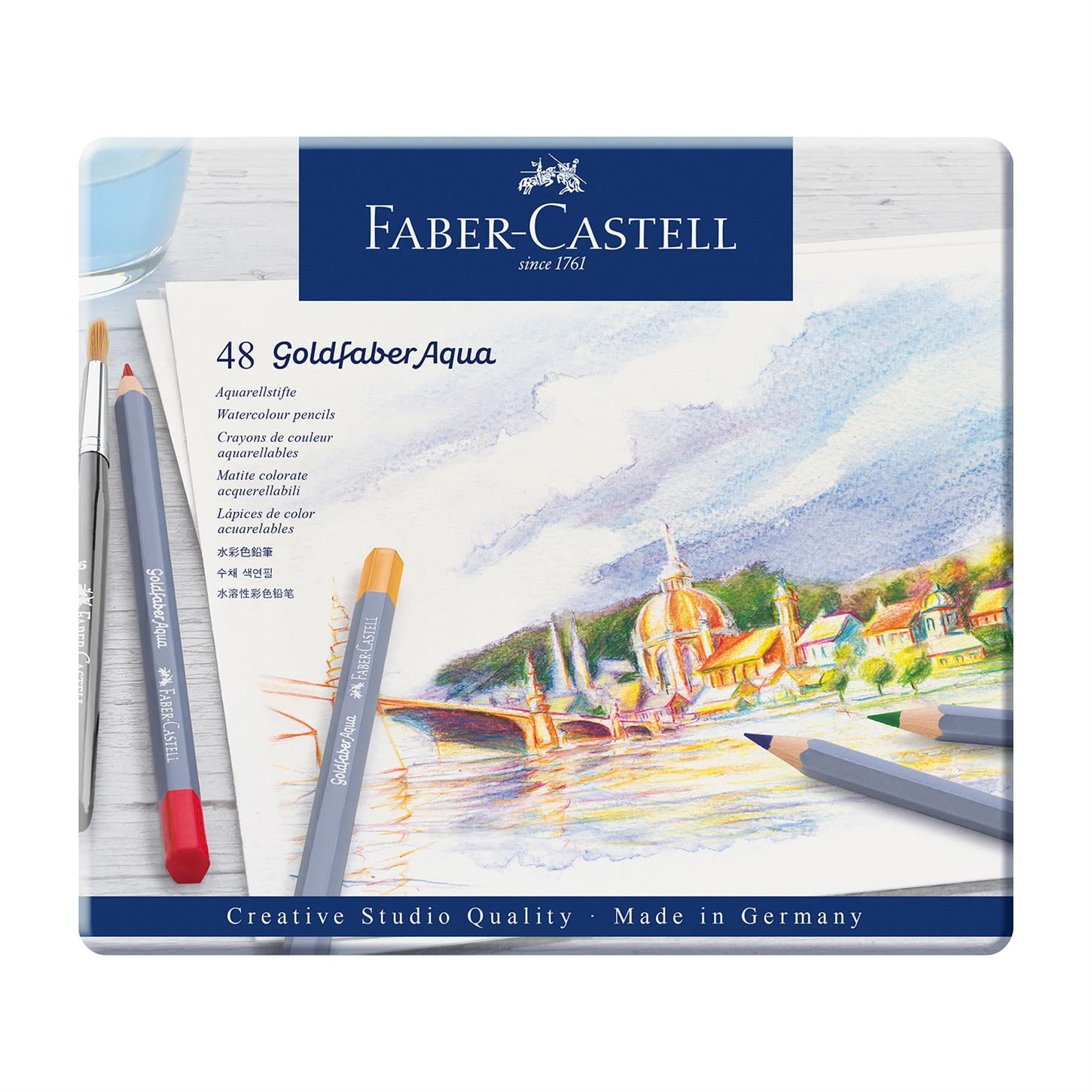 Faber Castell GoldFaber Kuru Boya Kalemi Aqua 48li