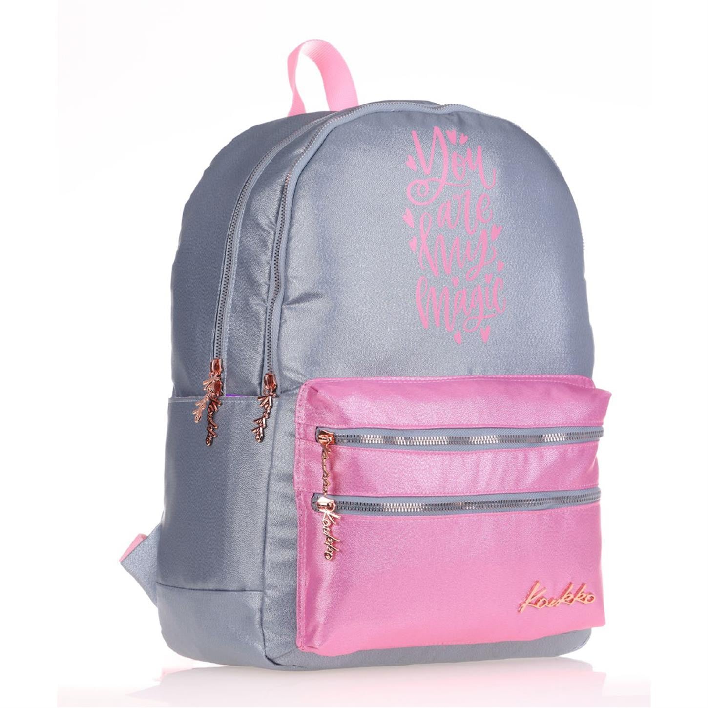 Kaukko Sparkle Sırt Çantası, Duble Gri