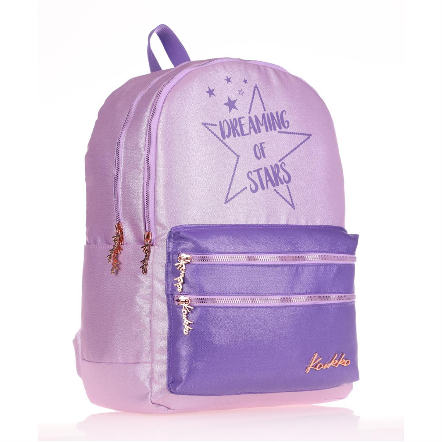 Kaukko Sparkle Sırt Çantası, Duble Lila