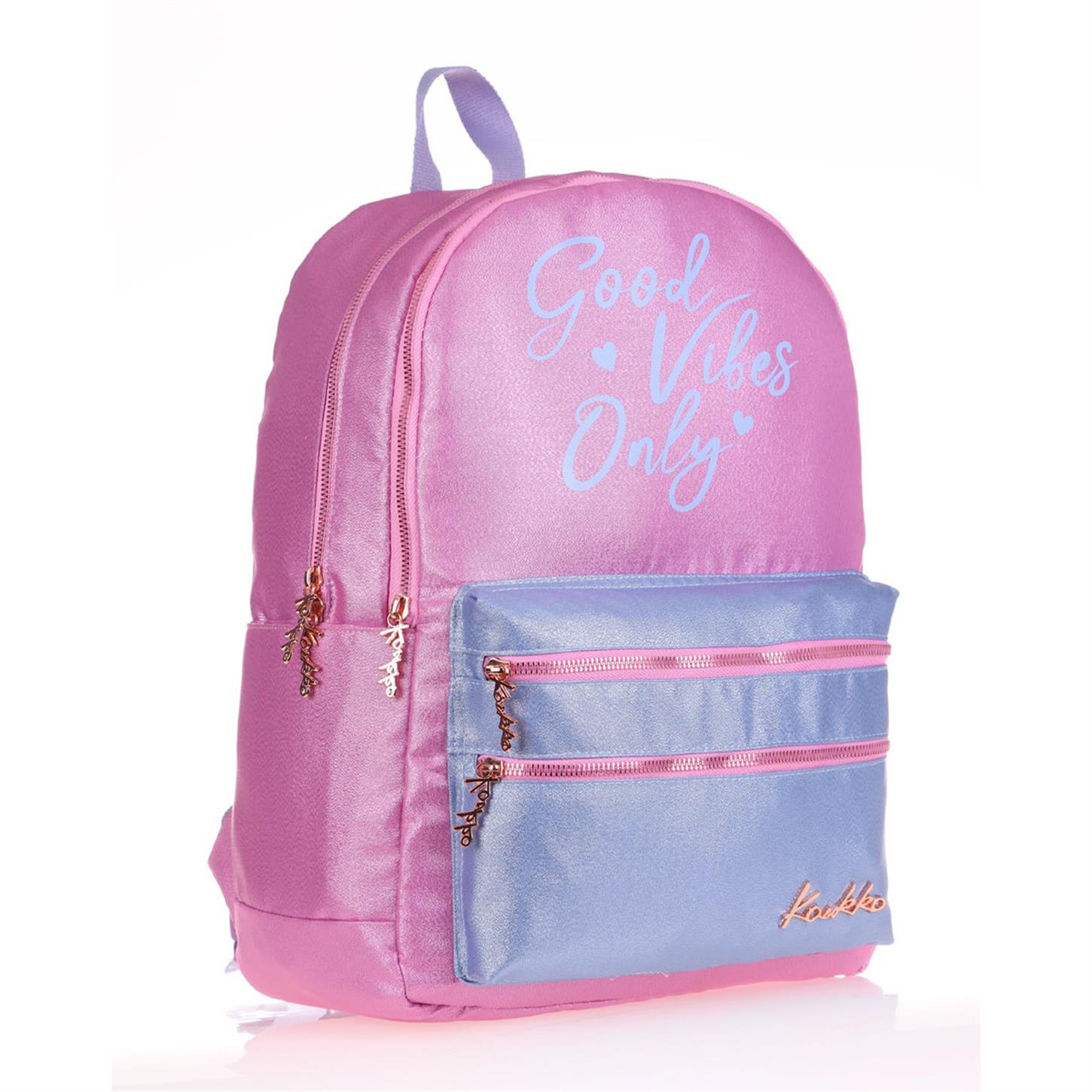 Kaukko Sparkle Sırt Çantası, Duble Pembe