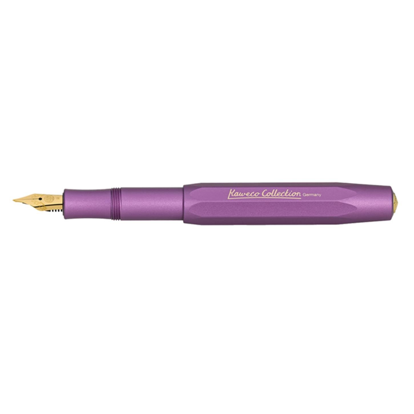 Kaweco Al Sport Collectıon Dolma Kalem Metalik Mor  Medium (M) Uç
