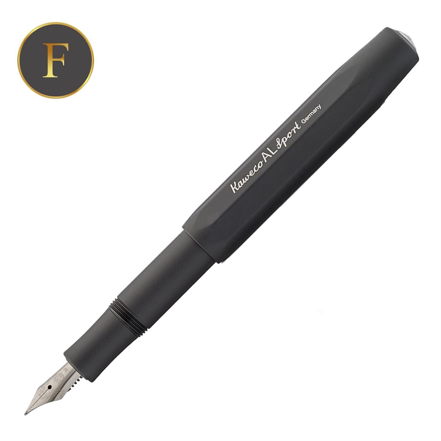 Kaweco Al Sport Dolma Kalem Siyah Fine (F) Uç