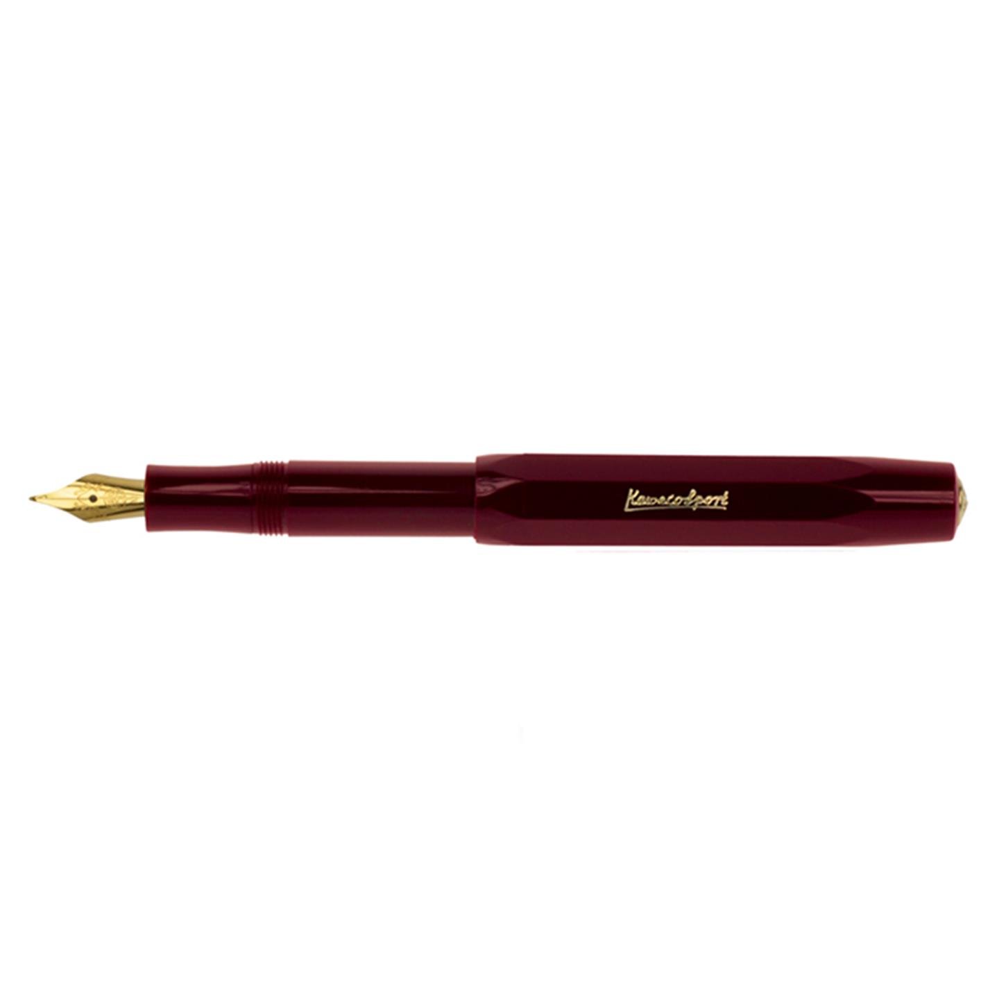Kaweco Klasik Sport Dolma Kalem Bordo  Medium (M) Uç