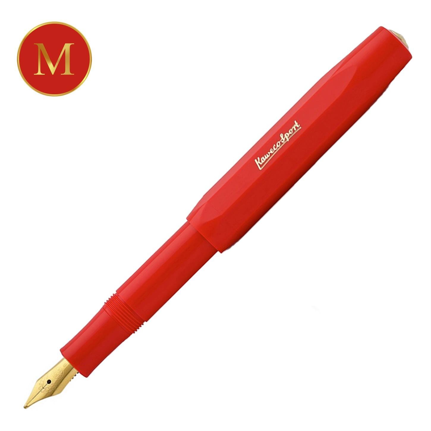 Kaweco Klasik Sport Dolma Kalem Kırmızı  Medium (M) Uç