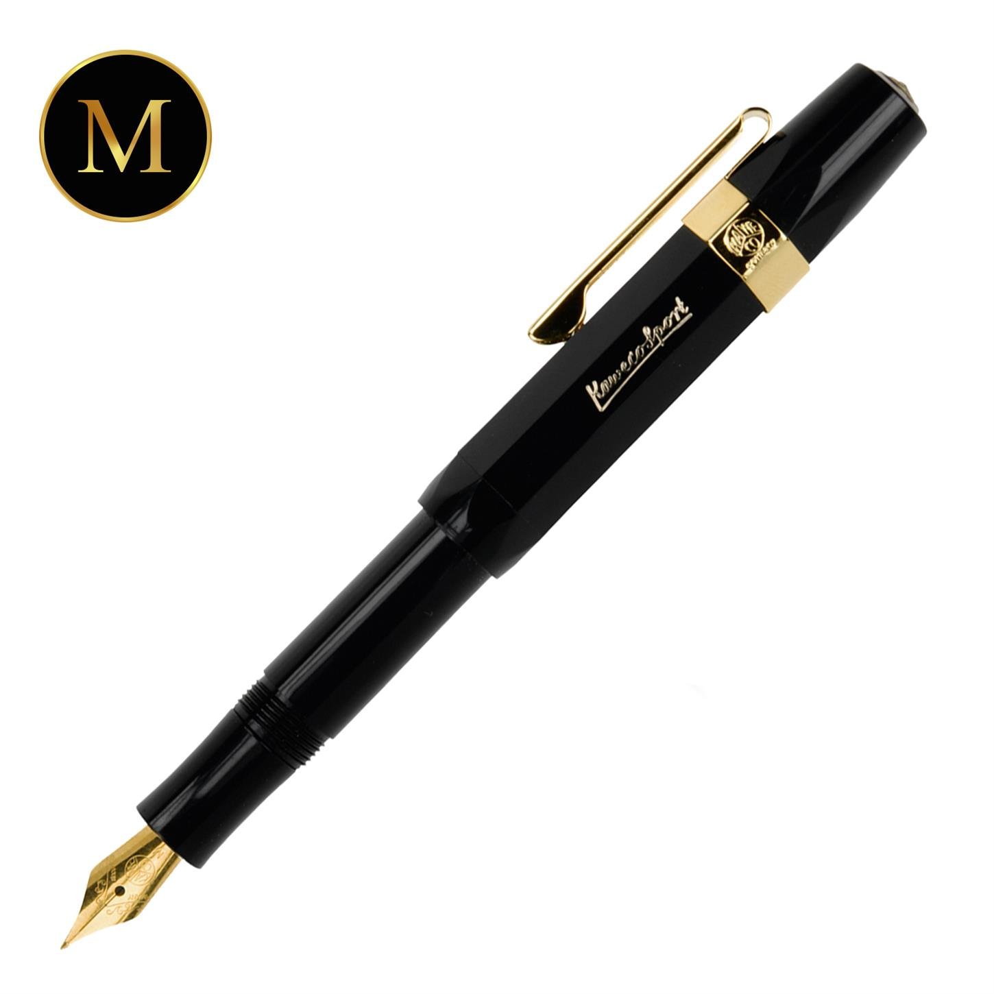 Kaweco Klasik Sport Dolma Kalem Siyah  Medium (M) Uç
