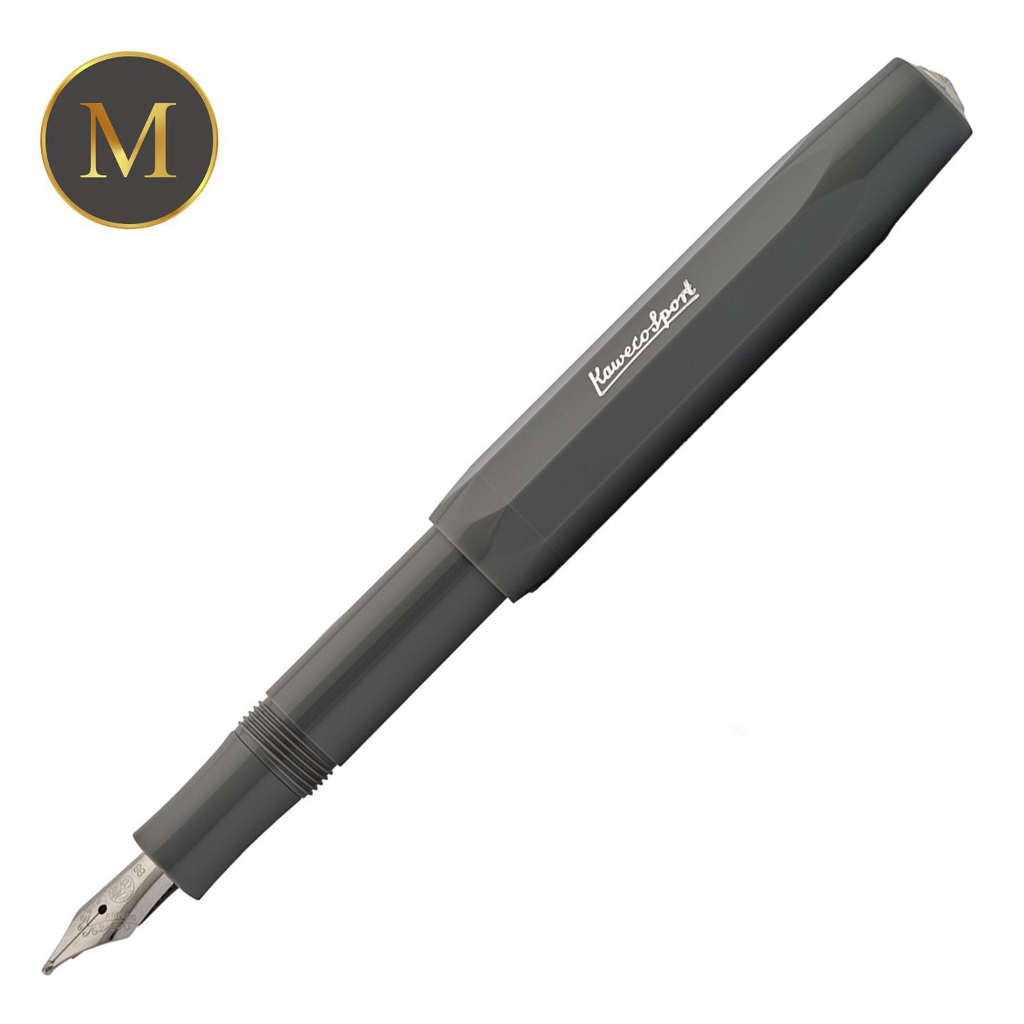 Kaweco Skylıne Sport Dolma Kalem Gri Medium (M) Uç