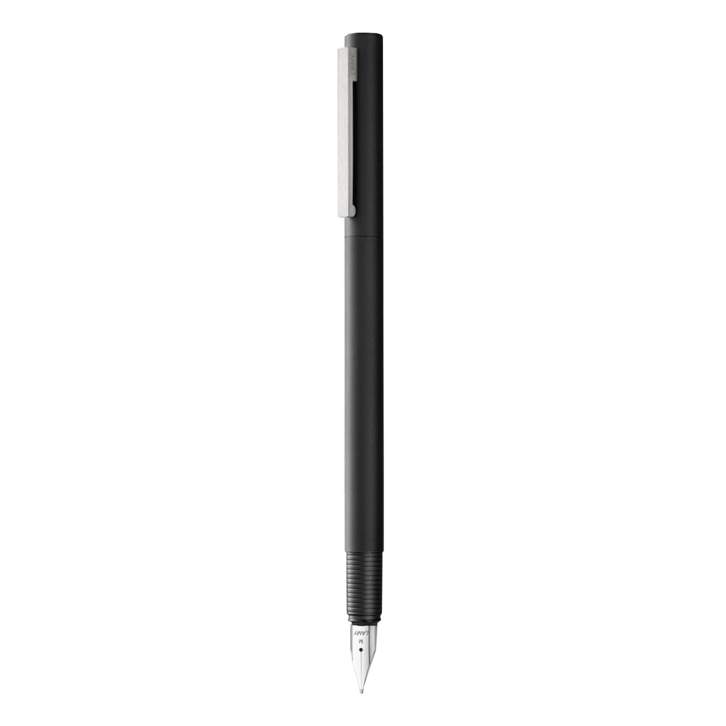 Lamy Cp1 Dolma Kalem, Mat Lake Gövde,Parlak Çelik  Uçlu, (B) Uç, Siyah