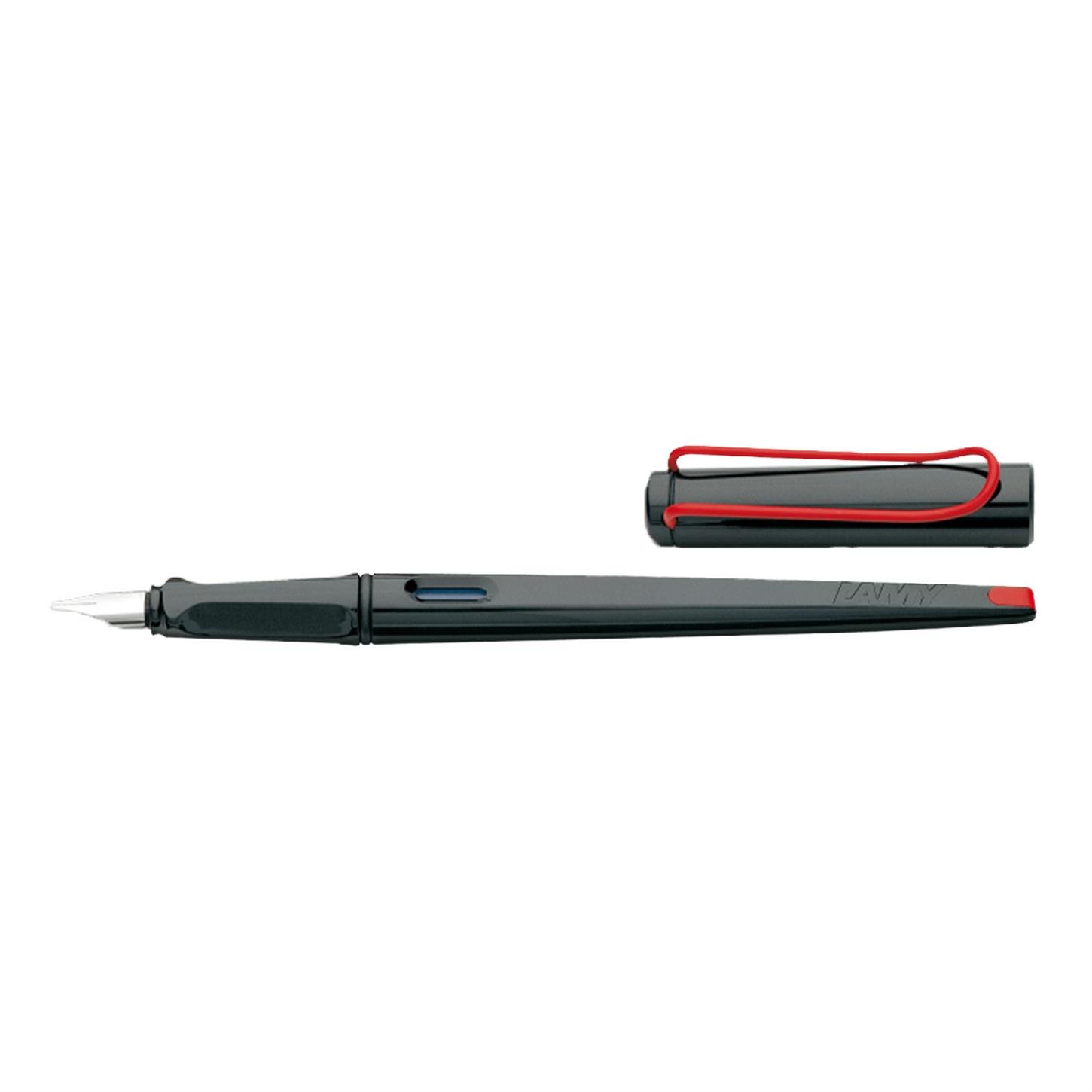 Lamy Joy Kaligrafi Dolma Kalemi, Dayanıklı Plastik Gövde, Çelik Uç, Mat Siyah, 1.5 mm Uç