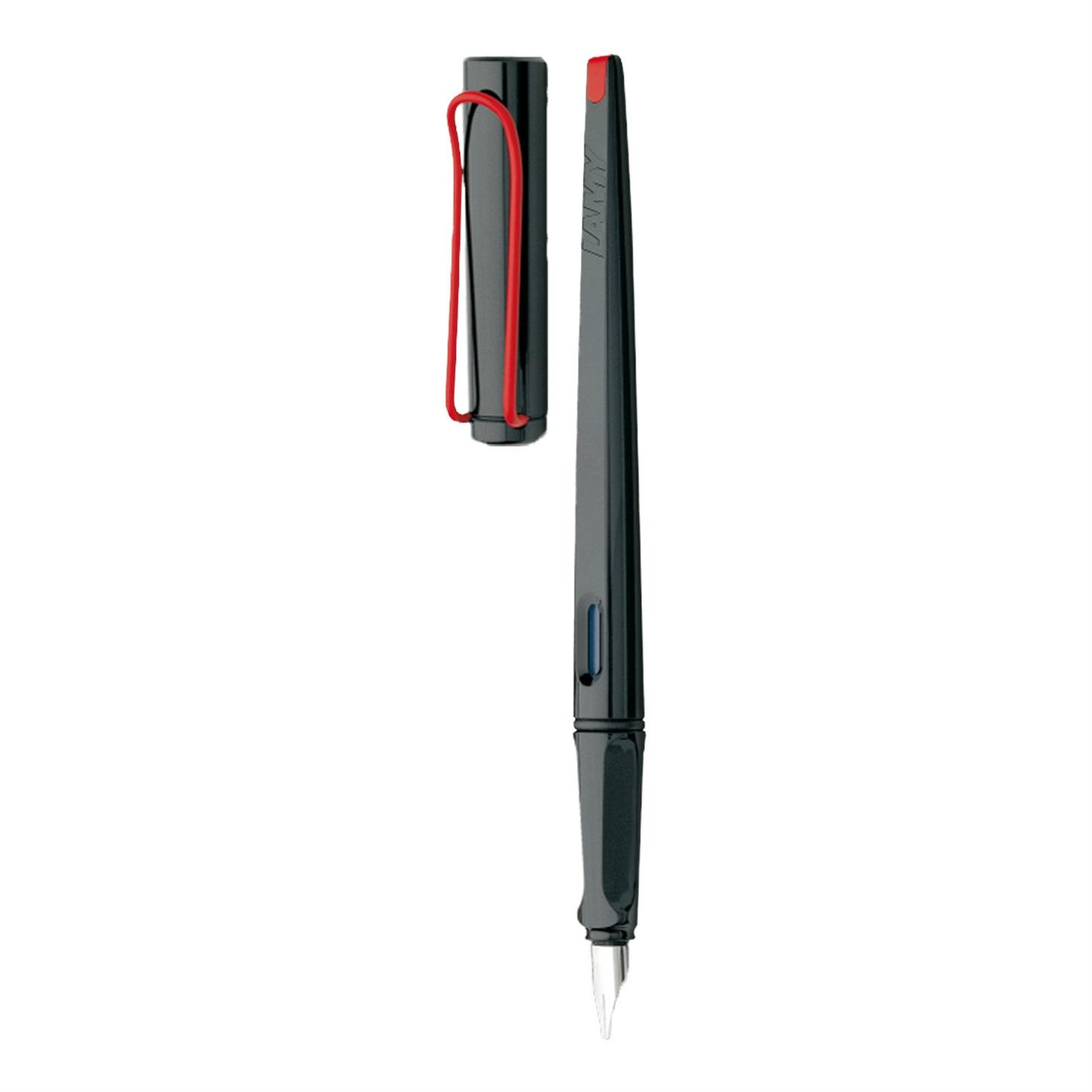 Lamy Joy Kaligrafi Dolma Kalemi, Dayanıklı Plastik Gövde, Çelik Uç, Mat Siyah, 1.9 mm Uç